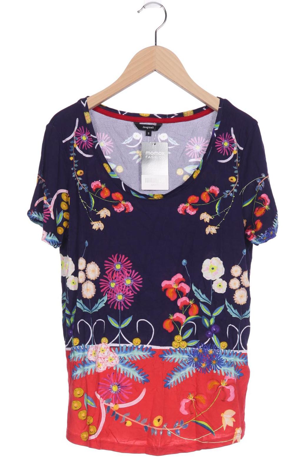 

Desigual Damen T-Shirt, mehrfarbig, Gr. 36