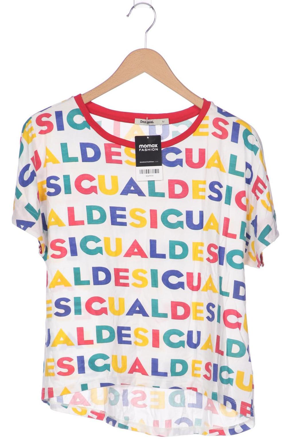 

Desigual Damen T-Shirt, weiß, Gr. 38