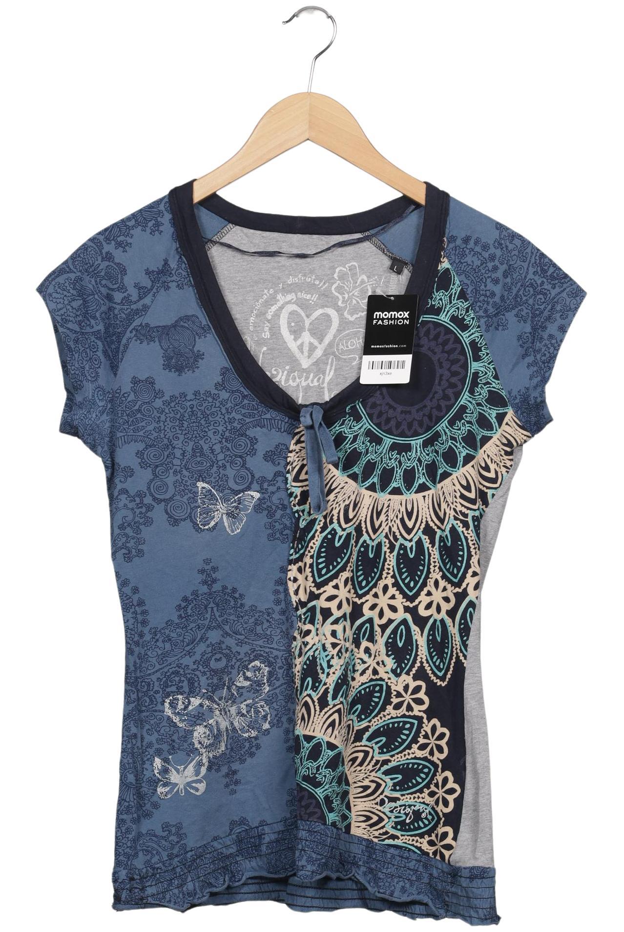 

Desigual Damen T-Shirt, mehrfarbig, Gr. 42