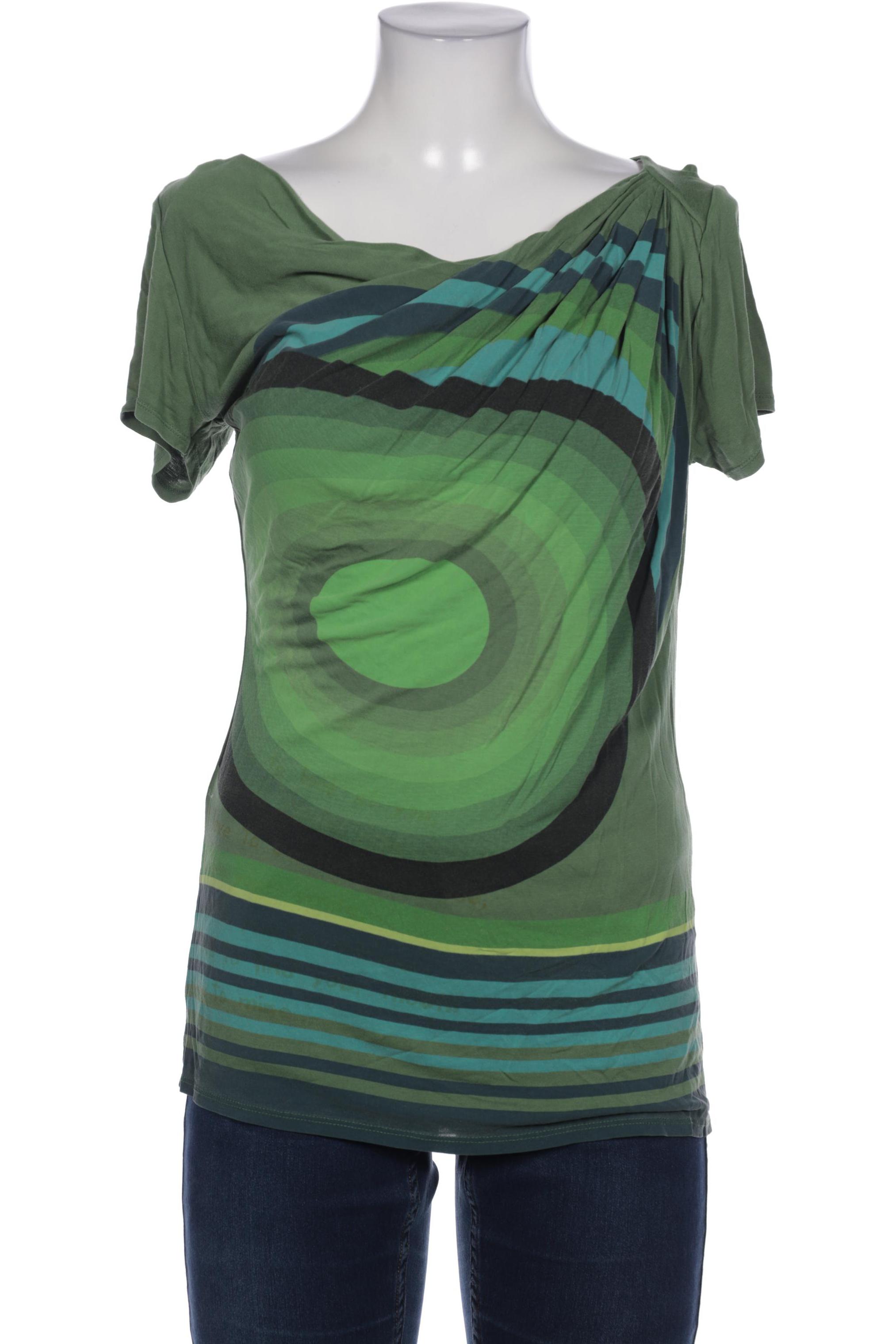 

Desigual Damen T-Shirt, grün, Gr. 42