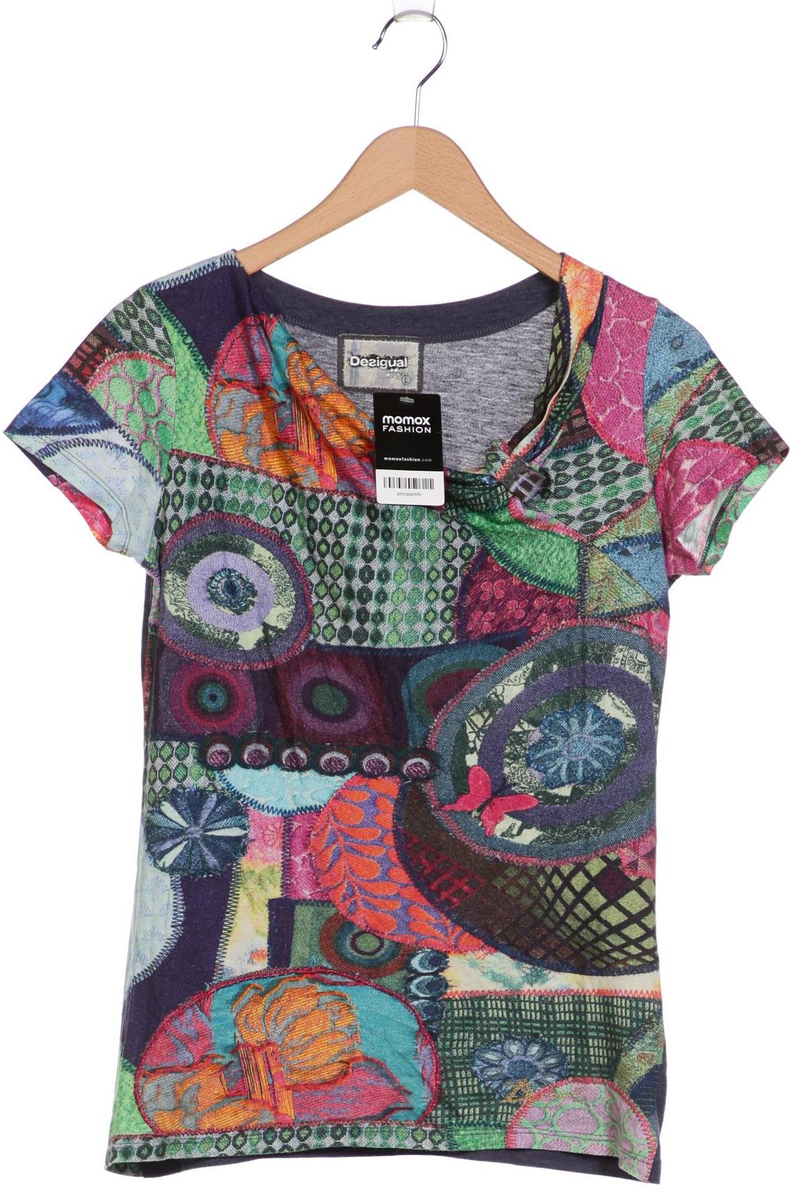 

Desigual Damen T-Shirt, mehrfarbig, Gr. 42
