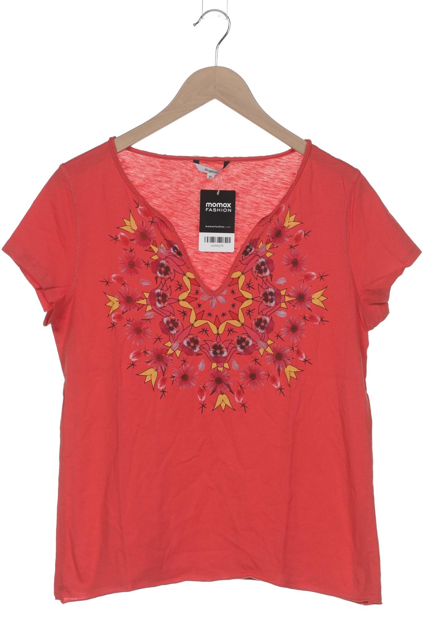

Desigual Damen T-Shirt, pink, Gr. 44
