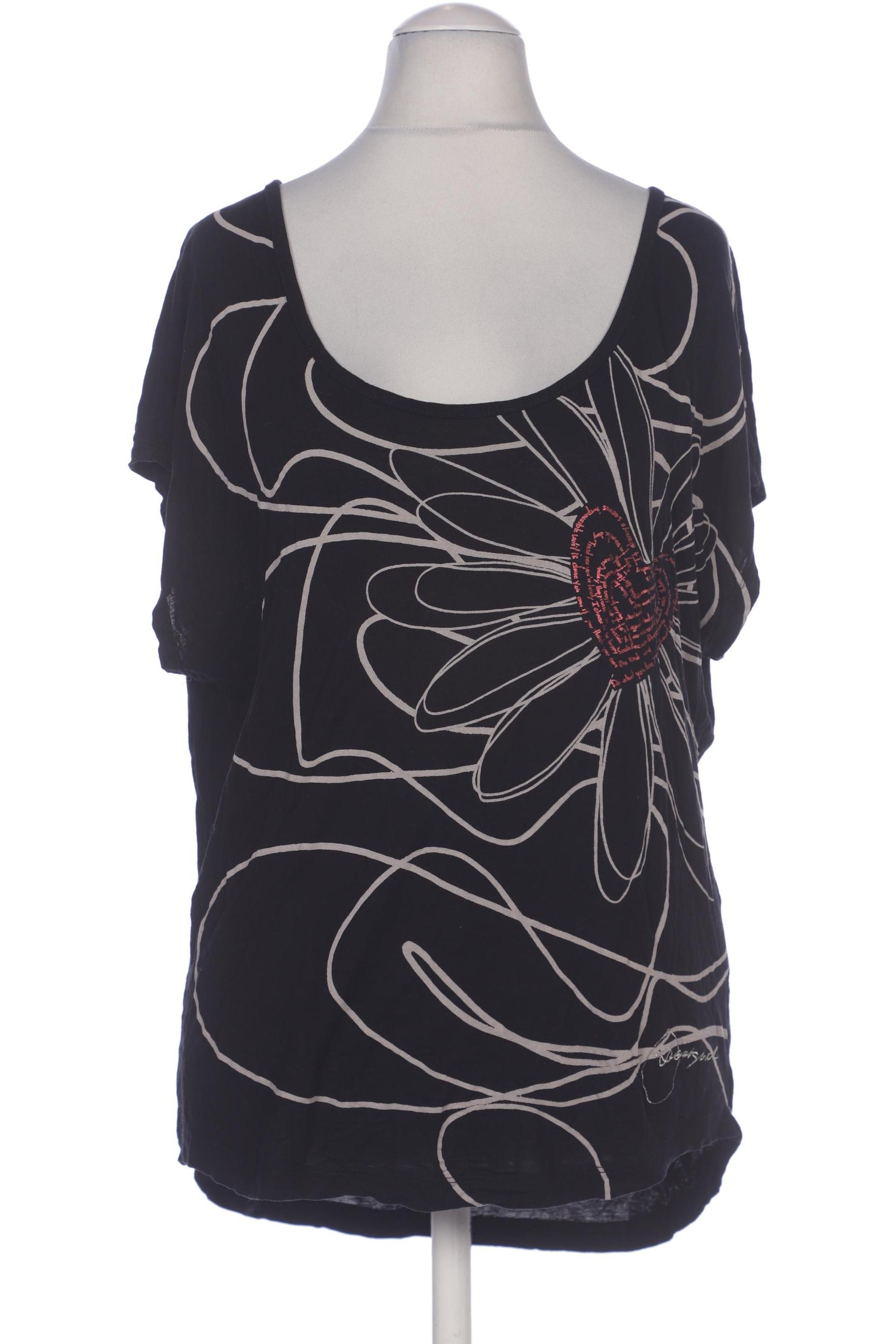 

Desigual Damen T-Shirt, schwarz, Gr. 36