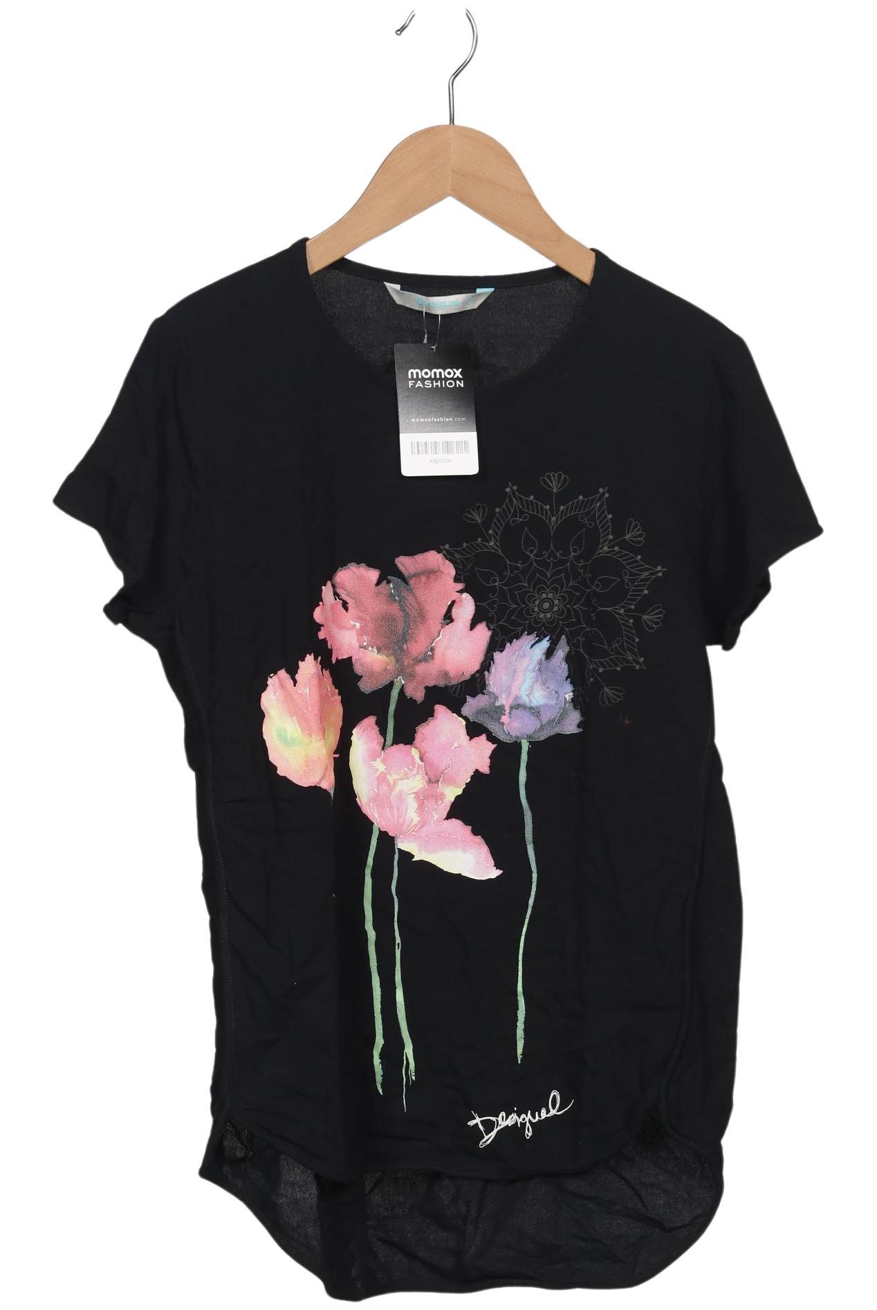

Desigual Damen T-Shirt, schwarz, Gr. 36