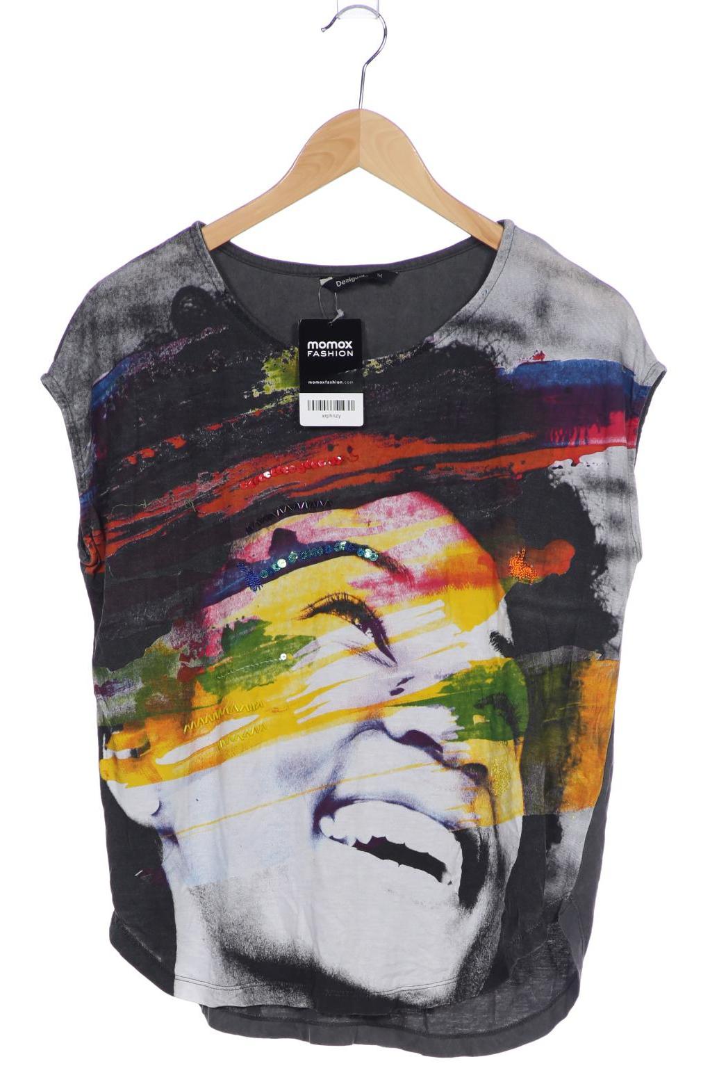 

Desigual Damen T-Shirt, mehrfarbig, Gr. 38
