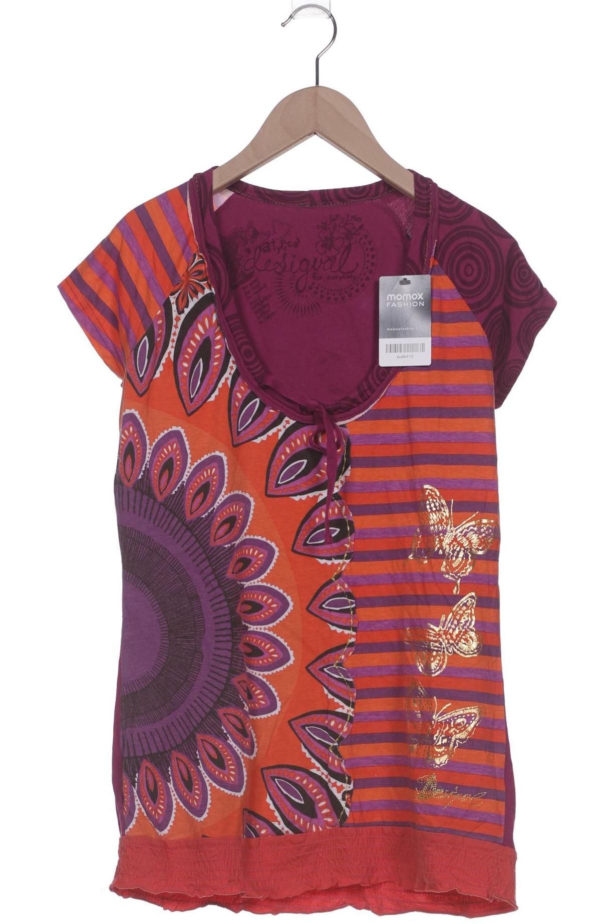 

Desigual Damen T-Shirt, mehrfarbig, Gr. 44