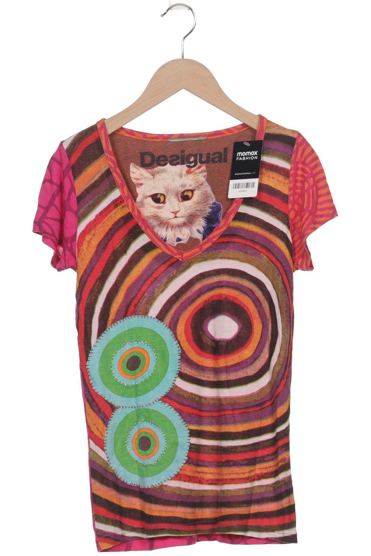 

Desigual Damen T-Shirt, mehrfarbig, Gr. 38
