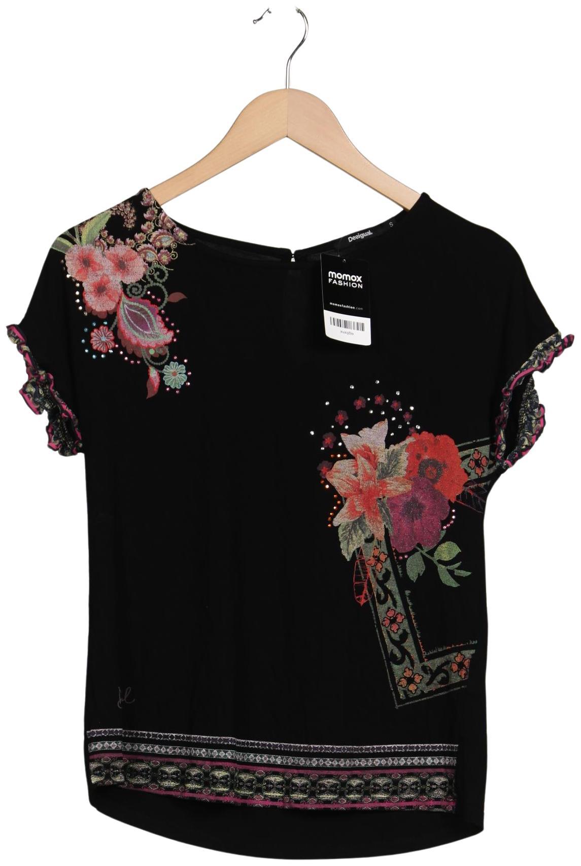 

Desigual Damen T-Shirt, schwarz, Gr. 36