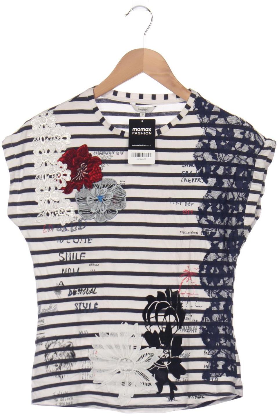 

Desigual Damen T-Shirt, mehrfarbig