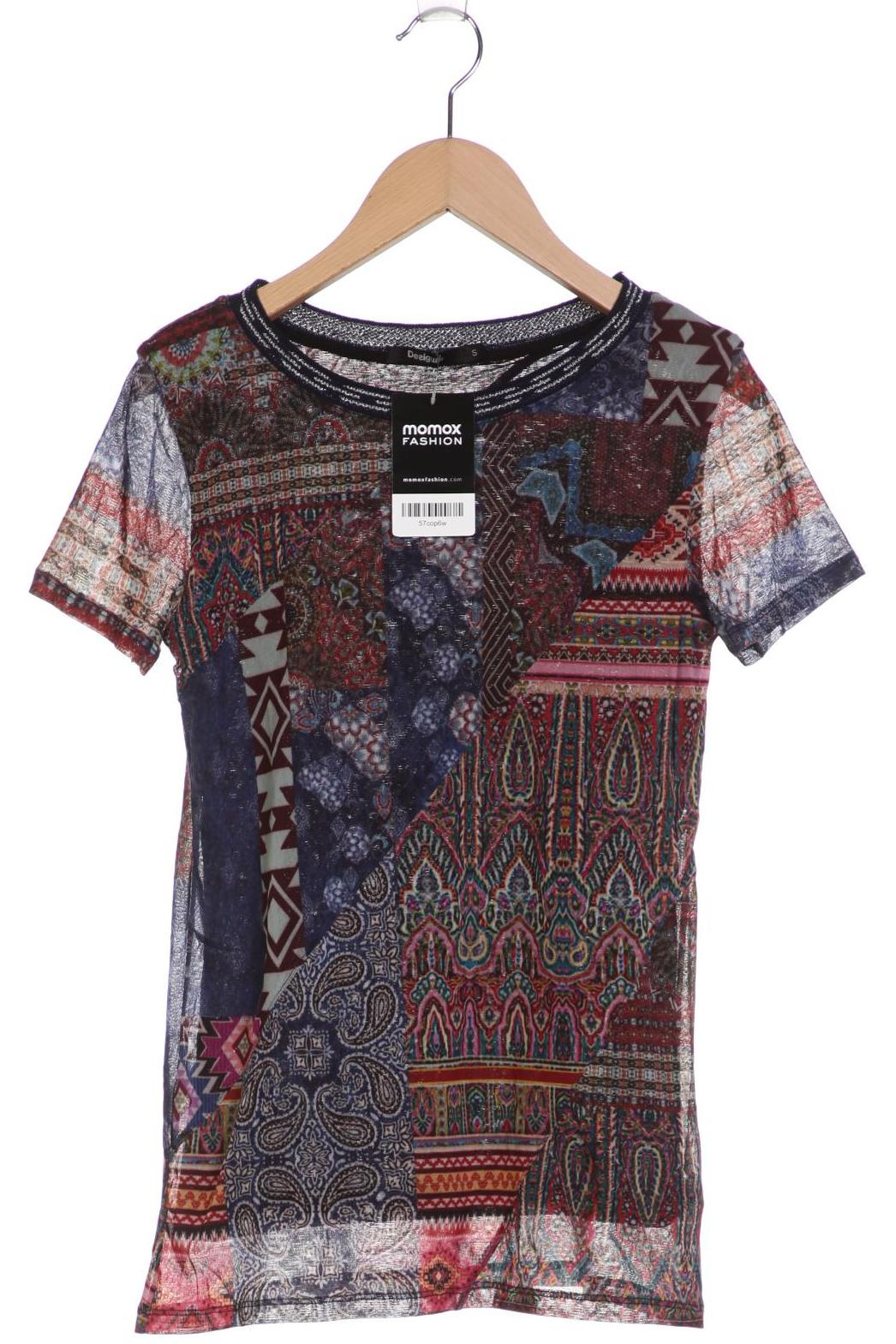 

Desigual Damen T-Shirt, mehrfarbig, Gr. 36