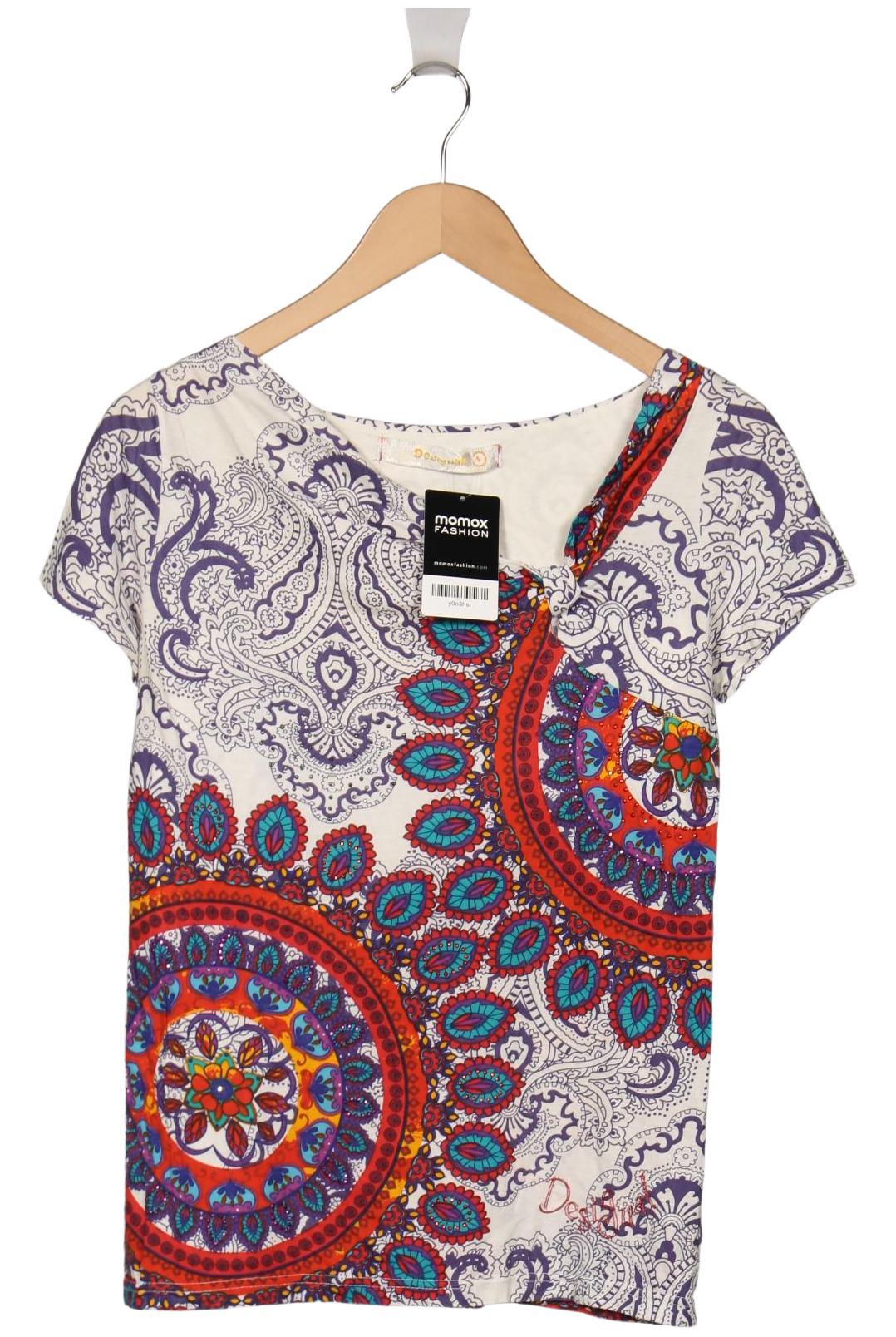 

Desigual Damen T-Shirt, mehrfarbig, Gr. 38