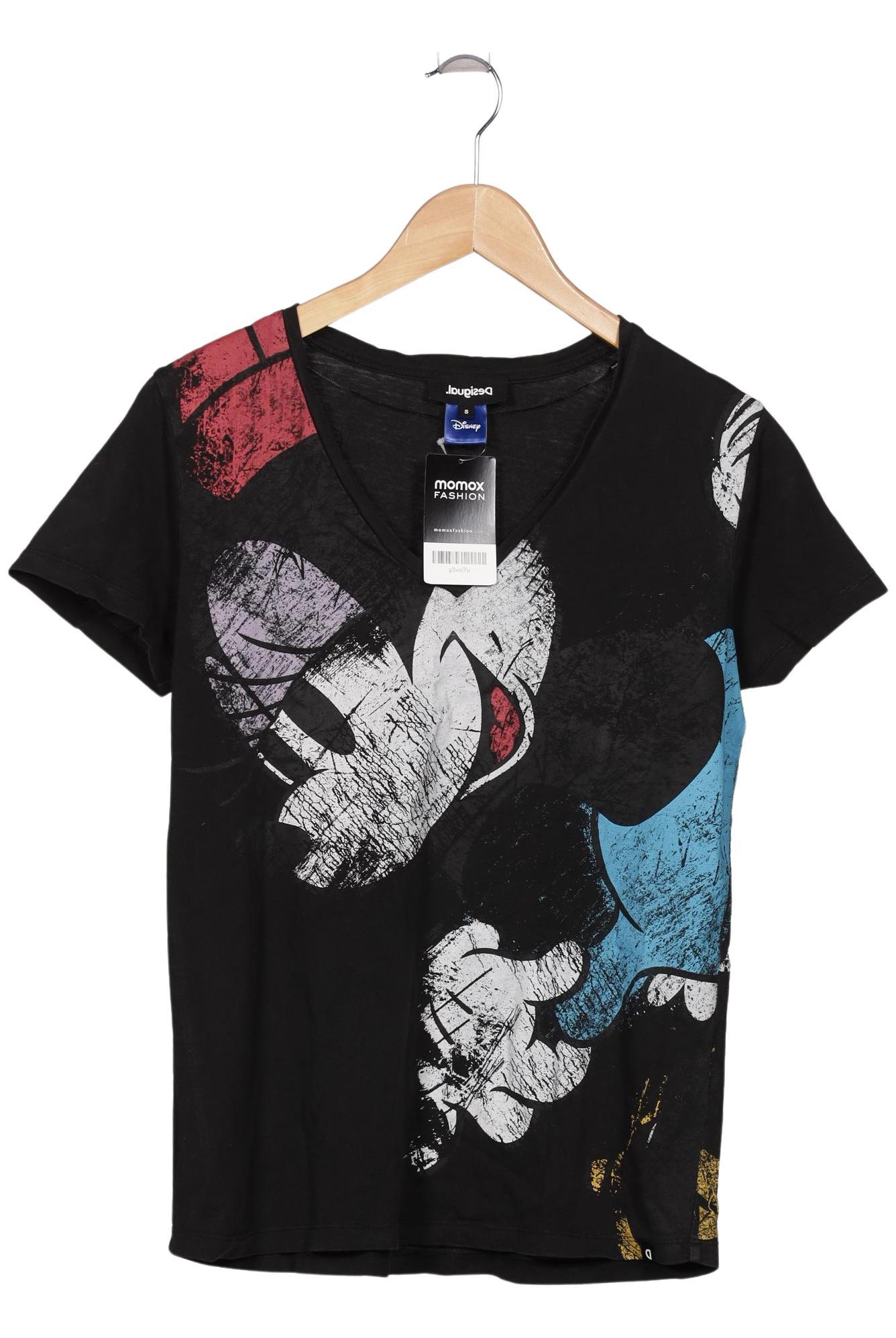 

Desigual Damen T-Shirt, schwarz, Gr. 36