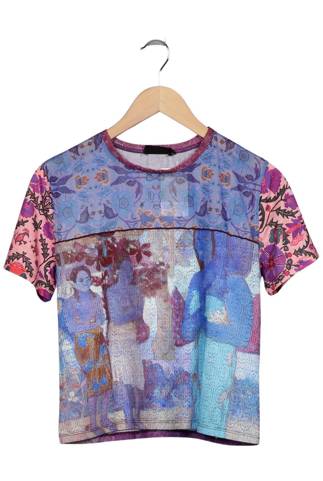 

Desigual Damen T-Shirt, mehrfarbig, Gr. 44