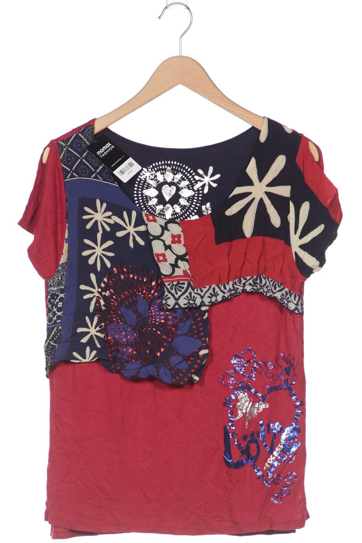 

Desigual Damen T-Shirt, rot, Gr. 46