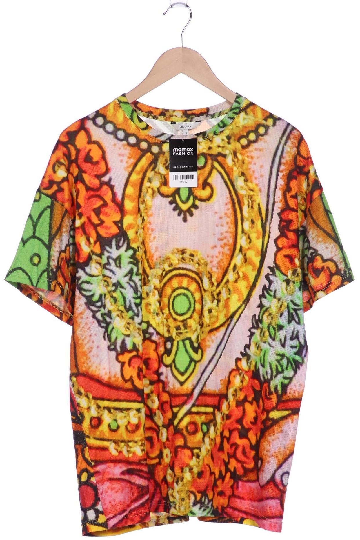 

Desigual Damen T-Shirt, orange, Gr. uni