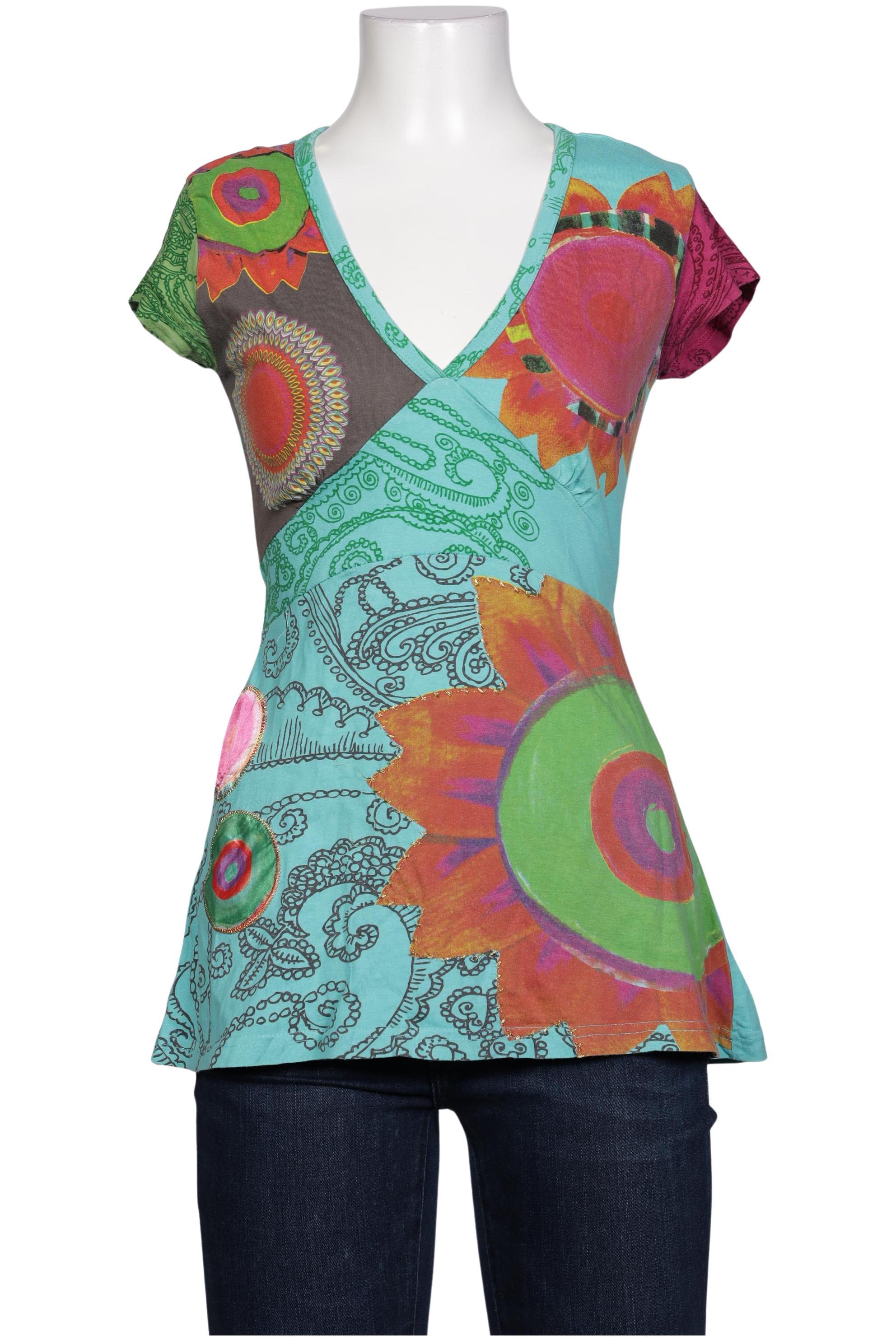 

Desigual Damen T-Shirt, mehrfarbig, Gr. 38