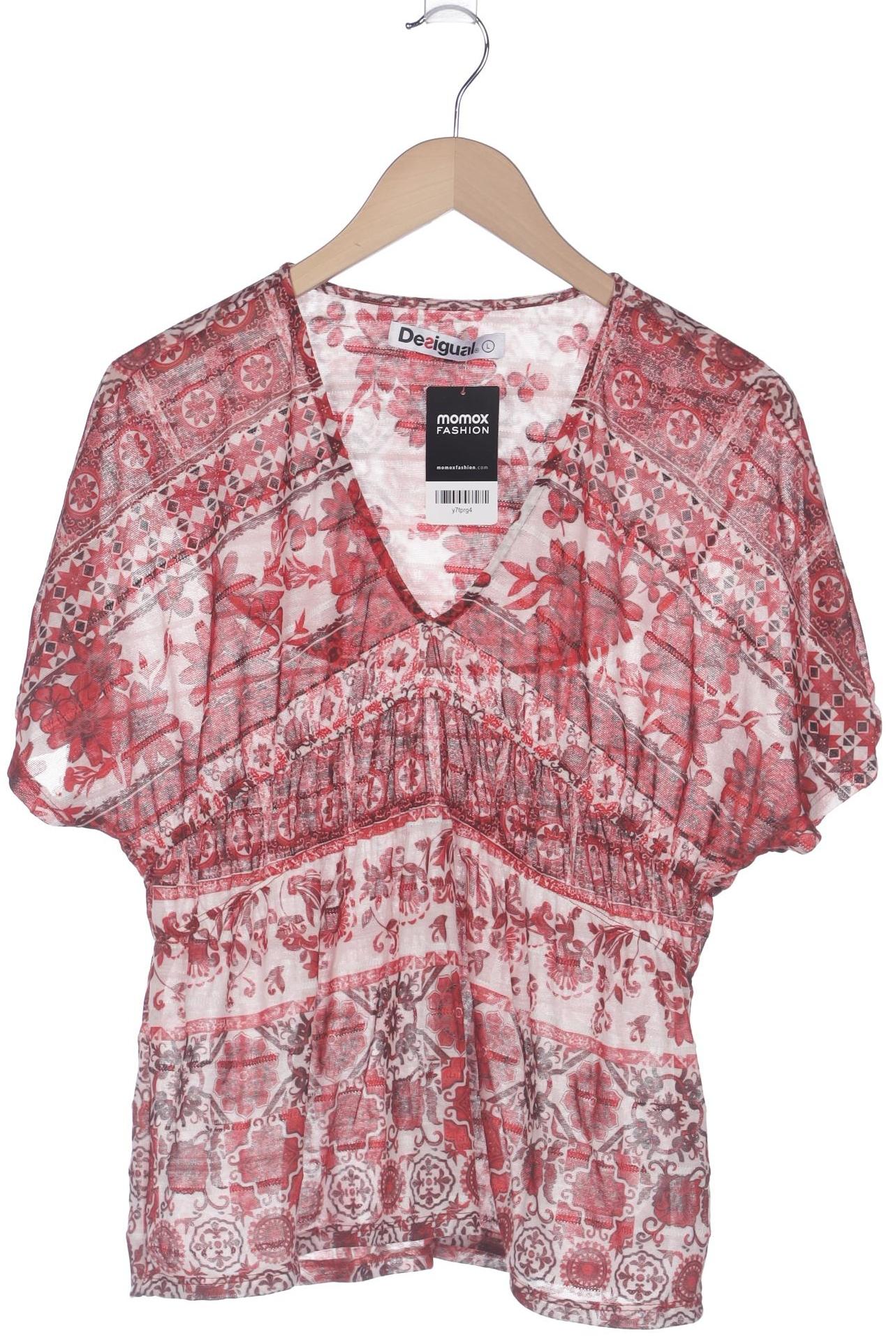

Desigual Damen T-Shirt, rot, Gr. 42