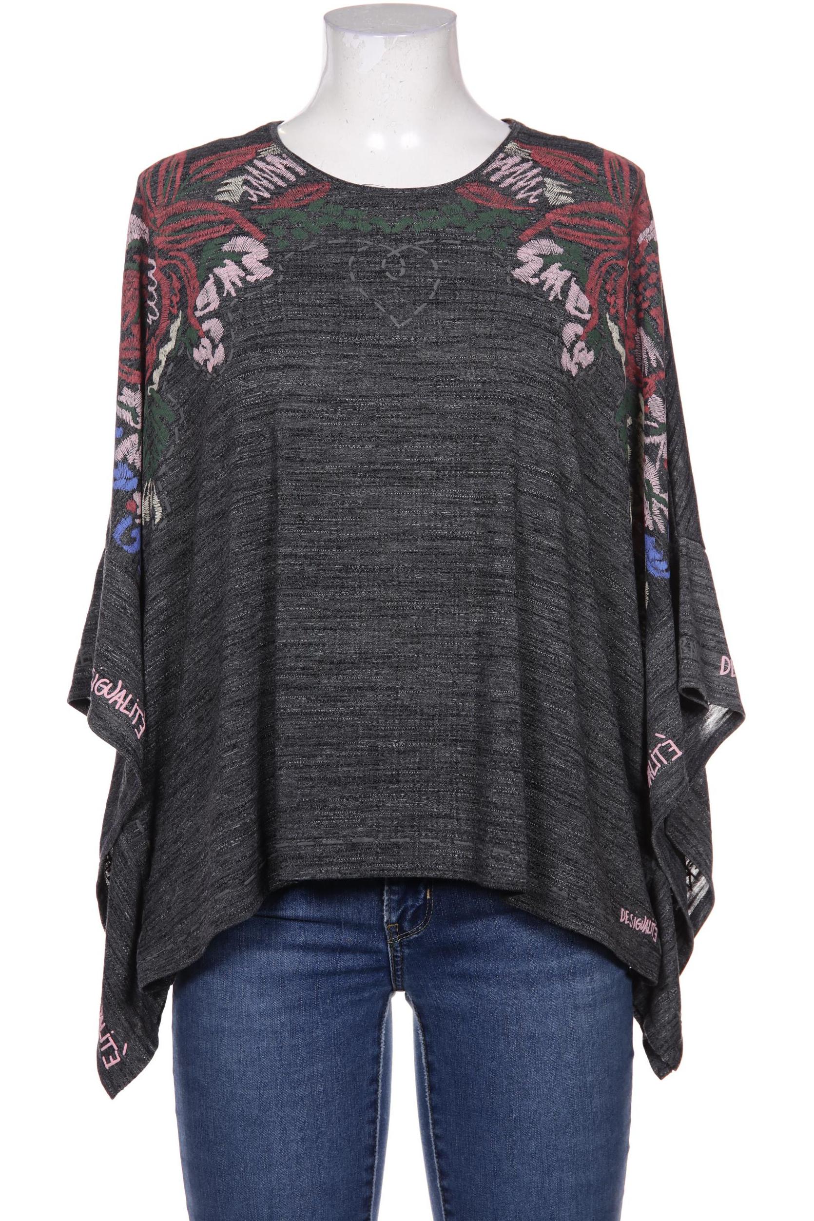 

Desigual Damen T-Shirt, grau, Gr. uni