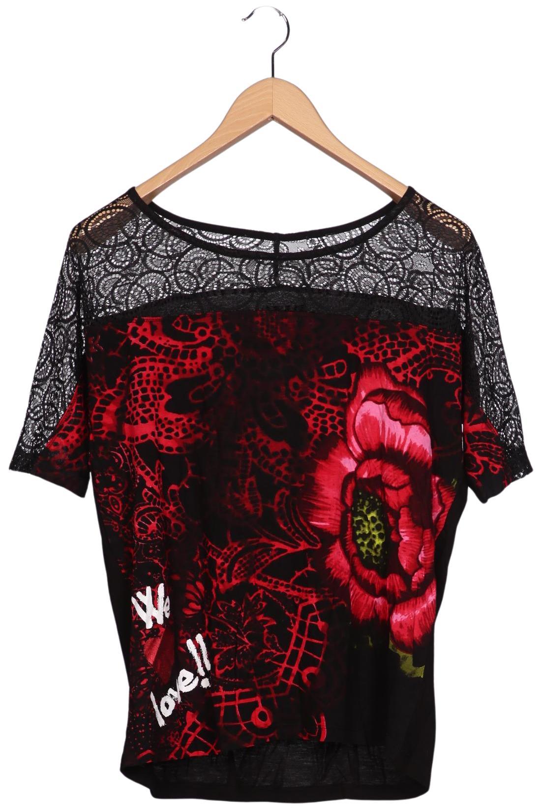 

Desigual Damen T-Shirt, mehrfarbig, Gr. 42