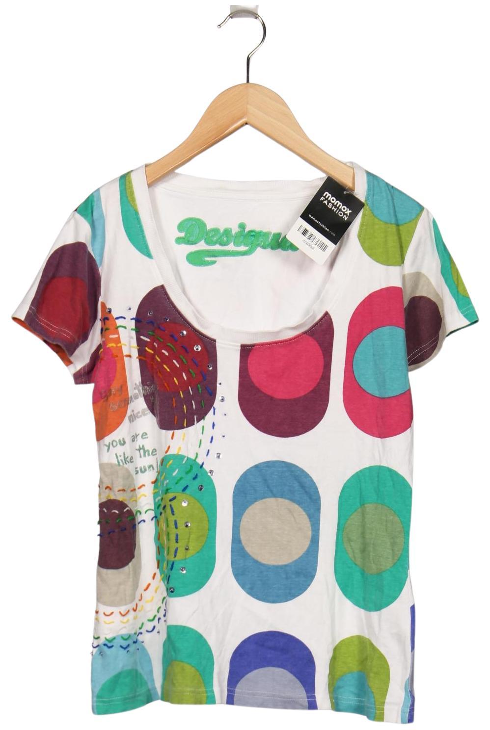 

Desigual Damen T-Shirt, mehrfarbig, Gr. 38