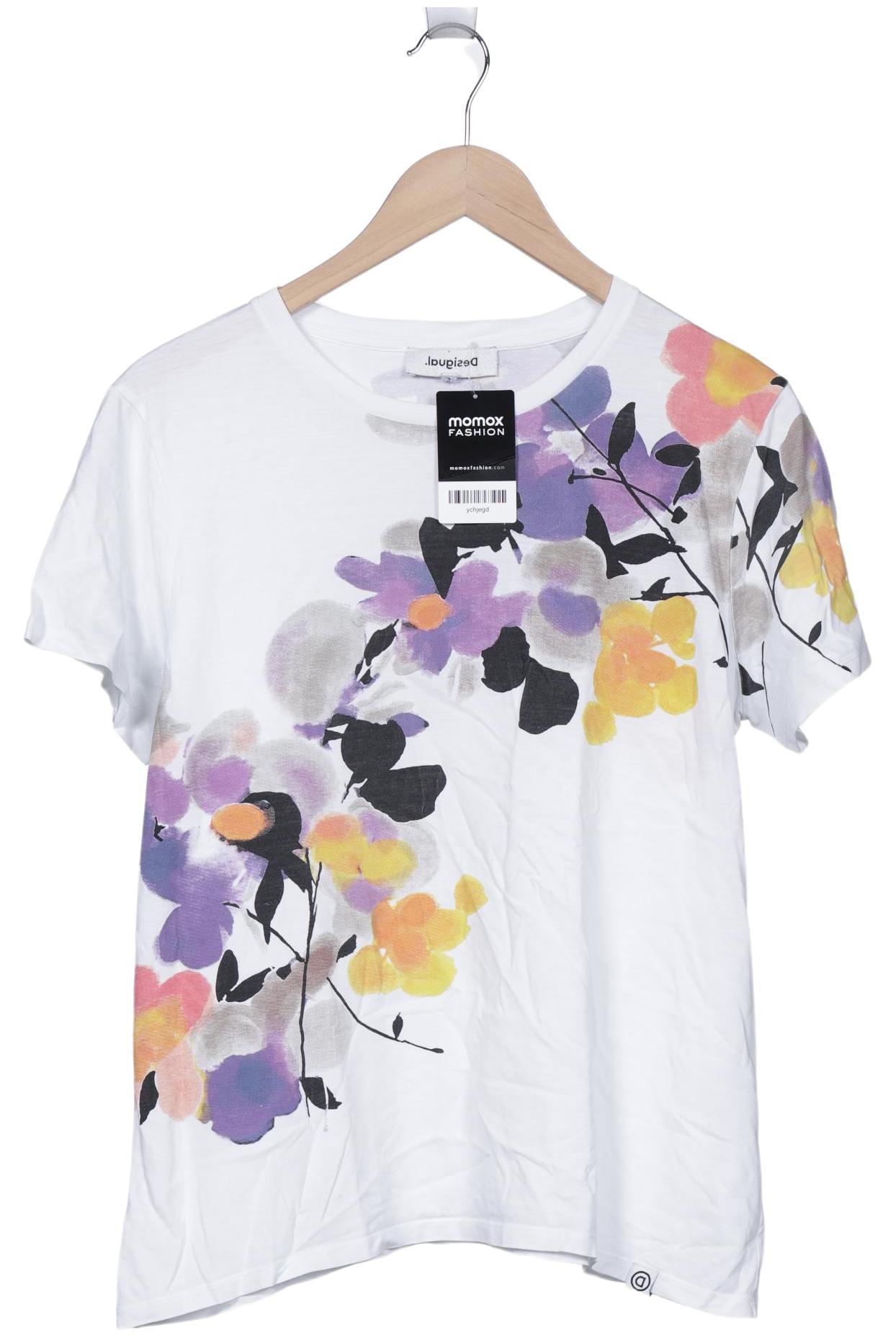 

Desigual Damen T-Shirt, weiß, Gr. 42
