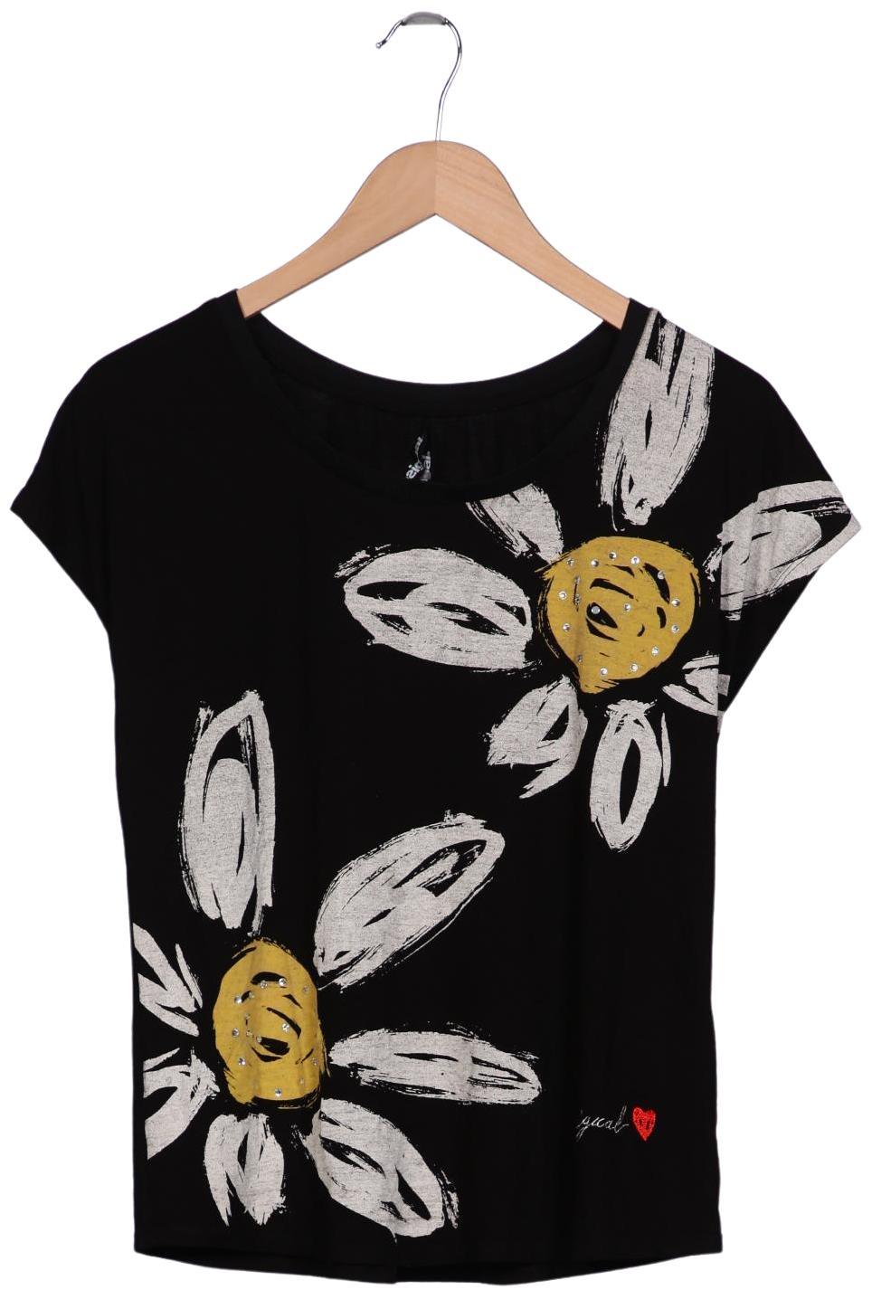 

Desigual Damen T-Shirt, schwarz, Gr. 42