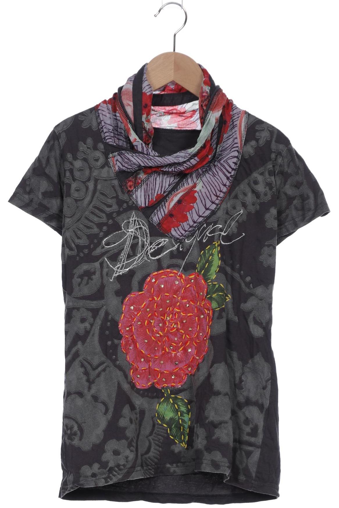 

Desigual Damen T-Shirt, grau