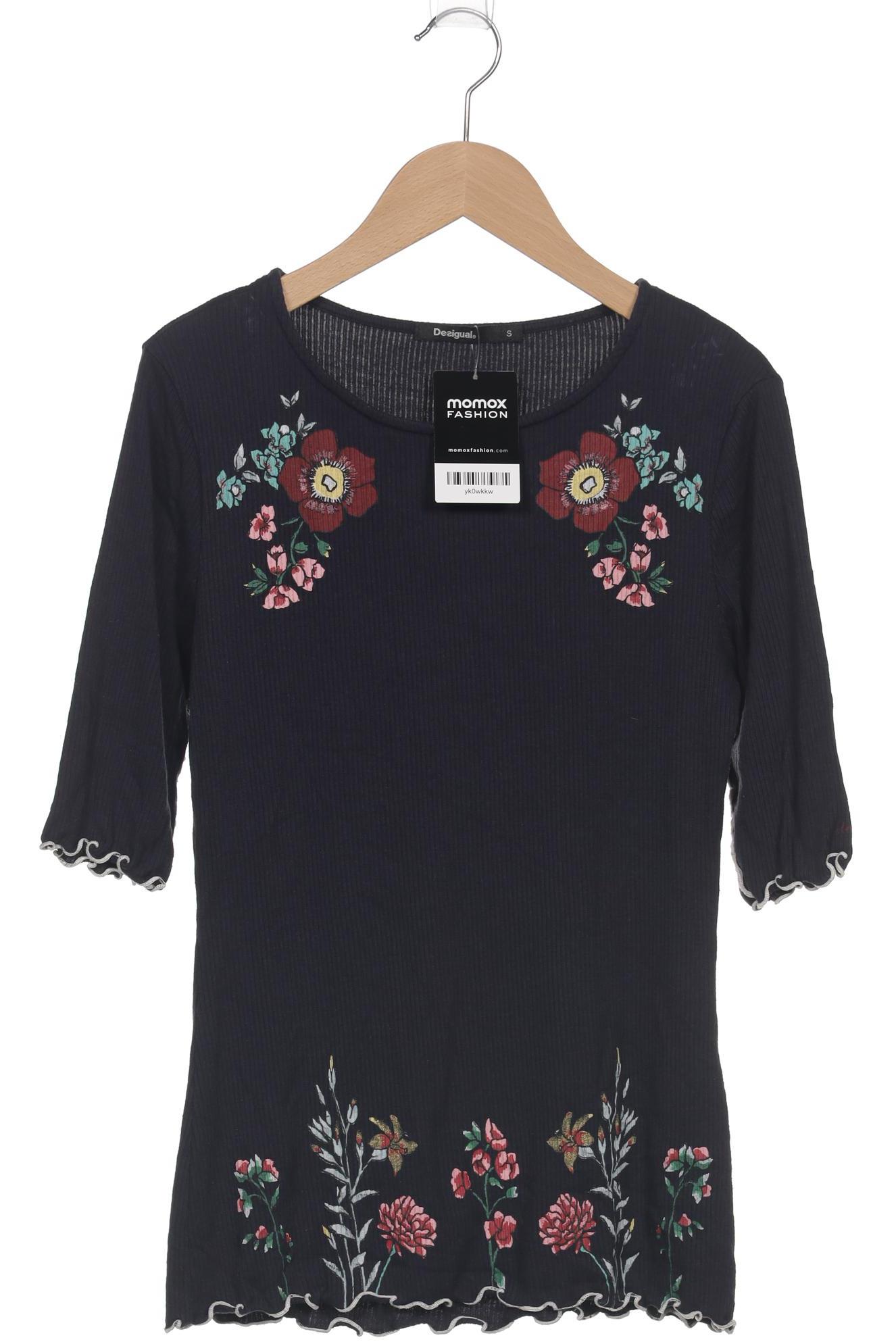 

Desigual Damen T-Shirt, marineblau, Gr. 36