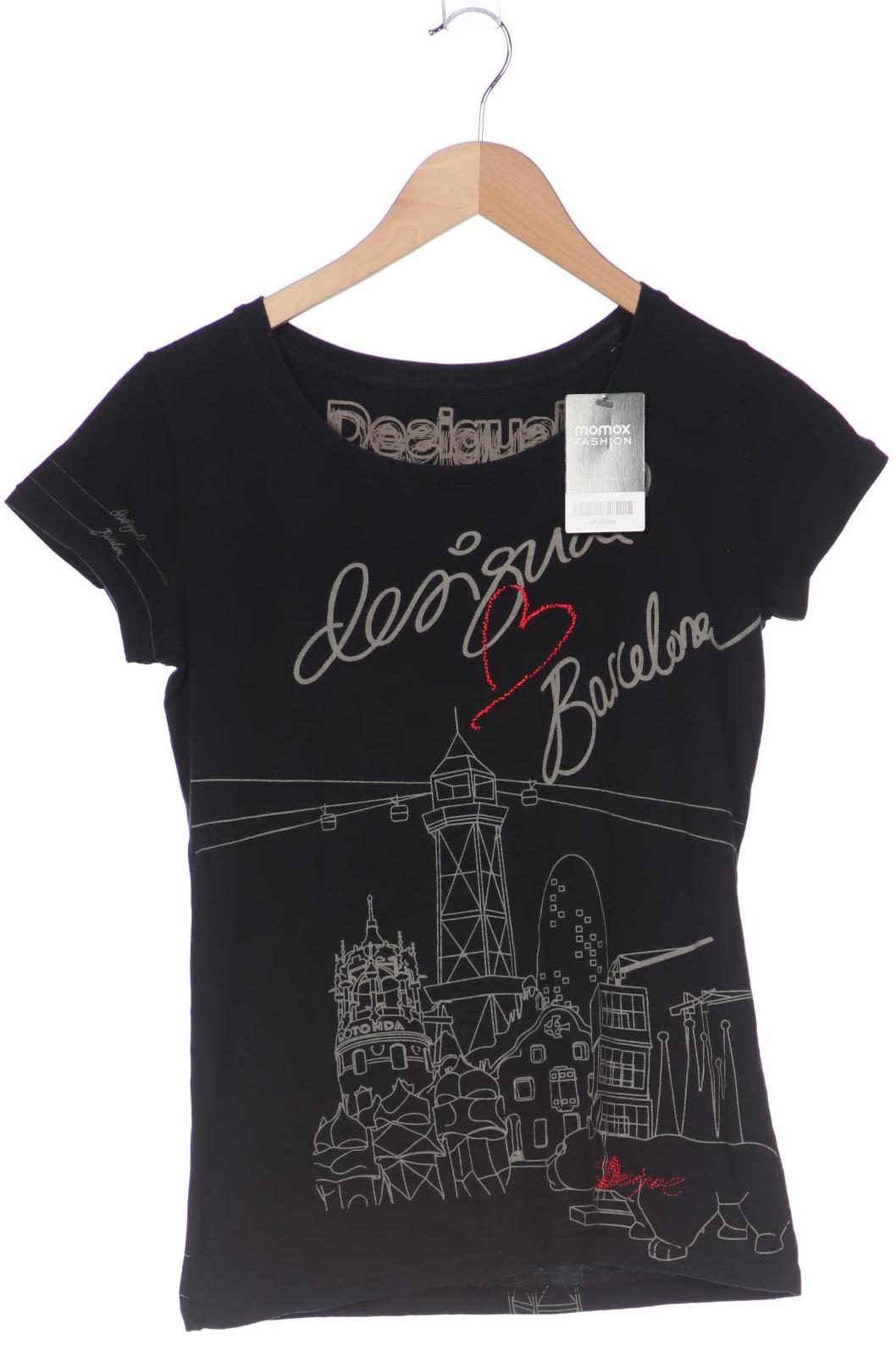 

Desigual Damen T-Shirt, schwarz