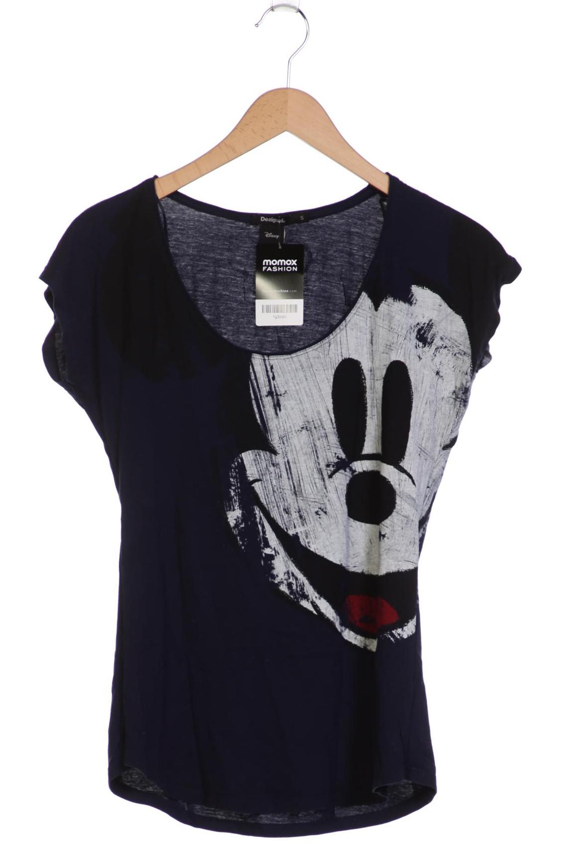 

Desigual Damen T-Shirt, marineblau, Gr. 36