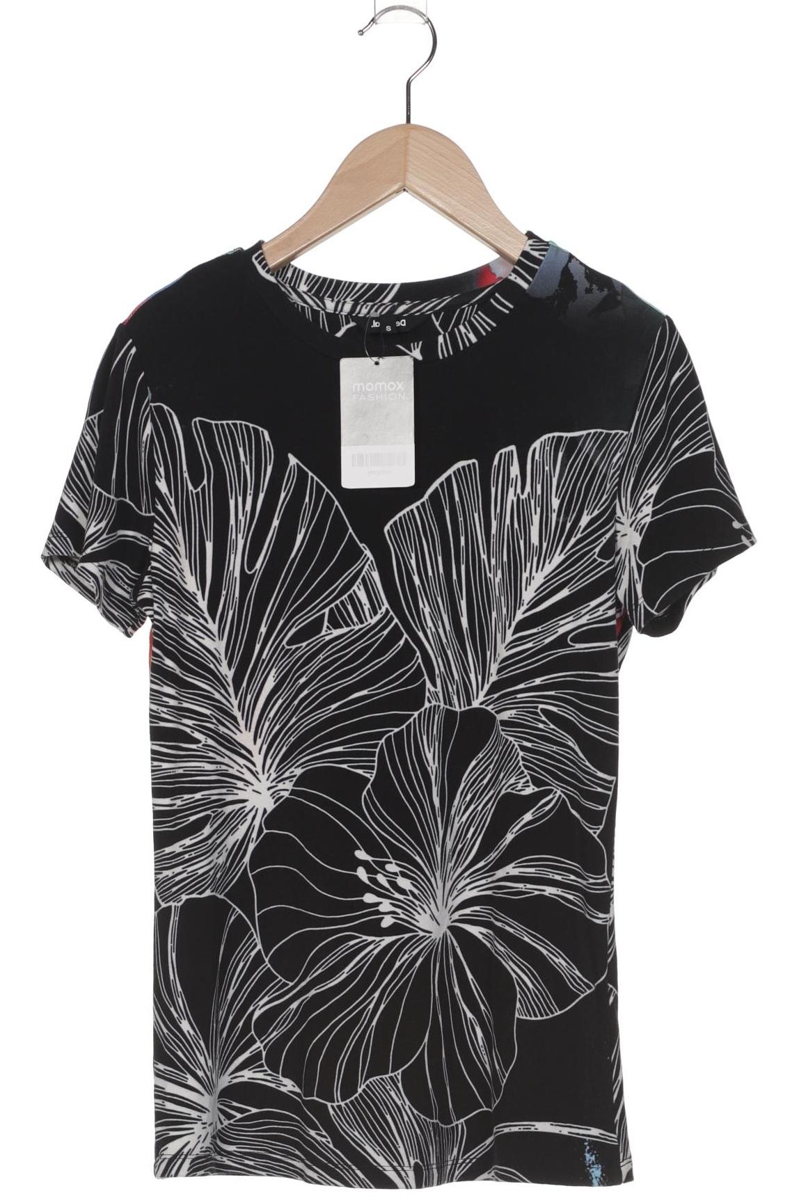 

Desigual Damen T-Shirt, schwarz, Gr. 36