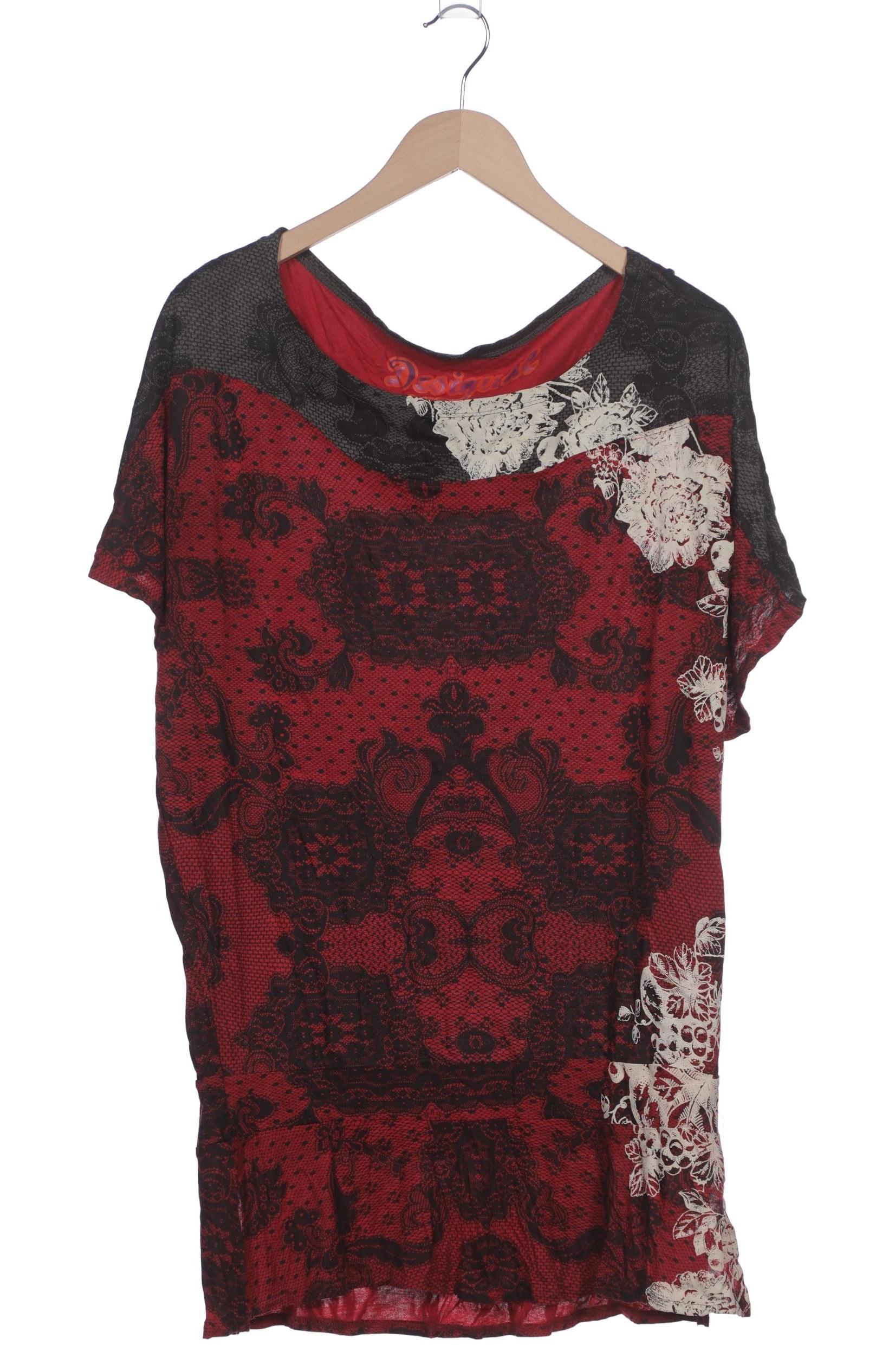 

Desigual Damen T-Shirt, rot, Gr. 42