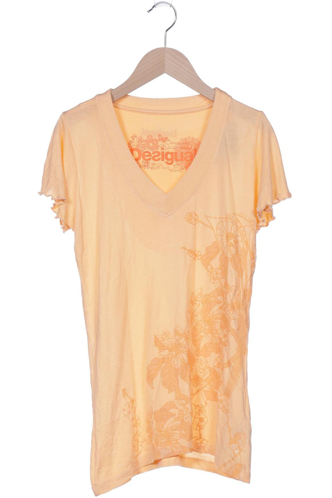 

Desigual Damen T-Shirt, orange, Gr. 36