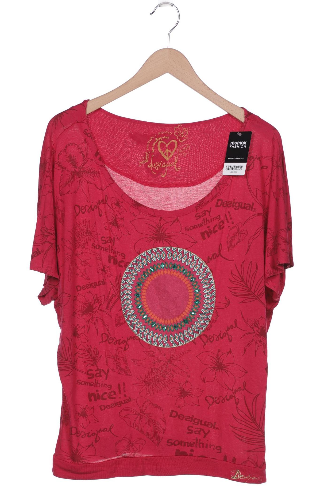 

Desigual Damen T-Shirt, pink