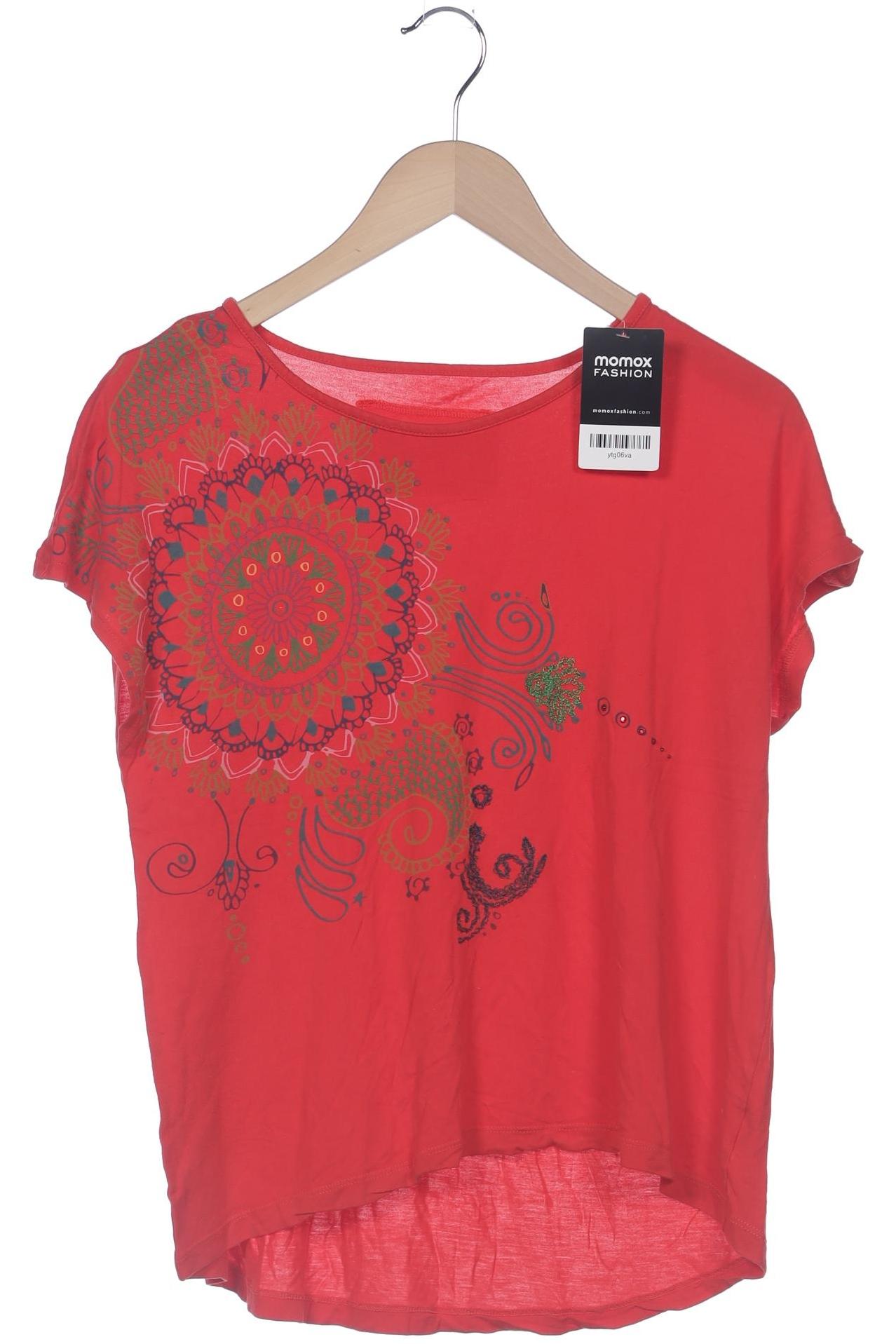 

Desigual Damen T-Shirt, rot, Gr. 42