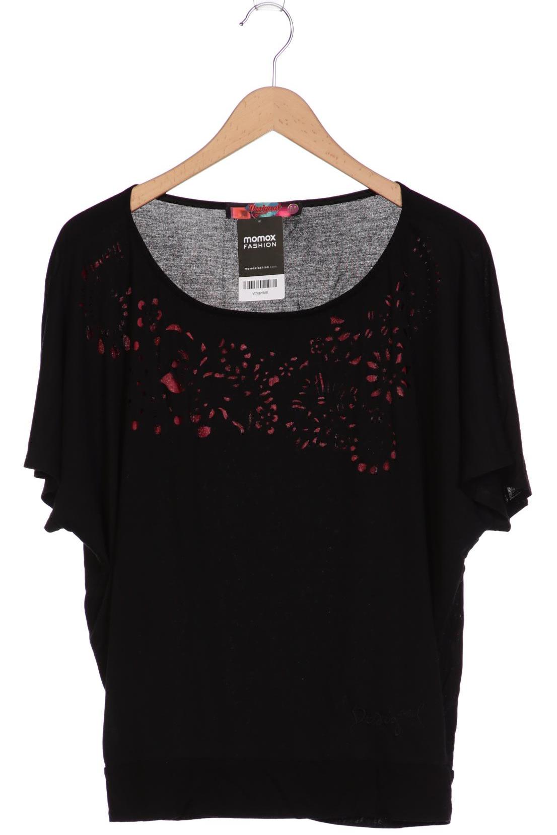 

Desigual Damen T-Shirt, schwarz, Gr. 38