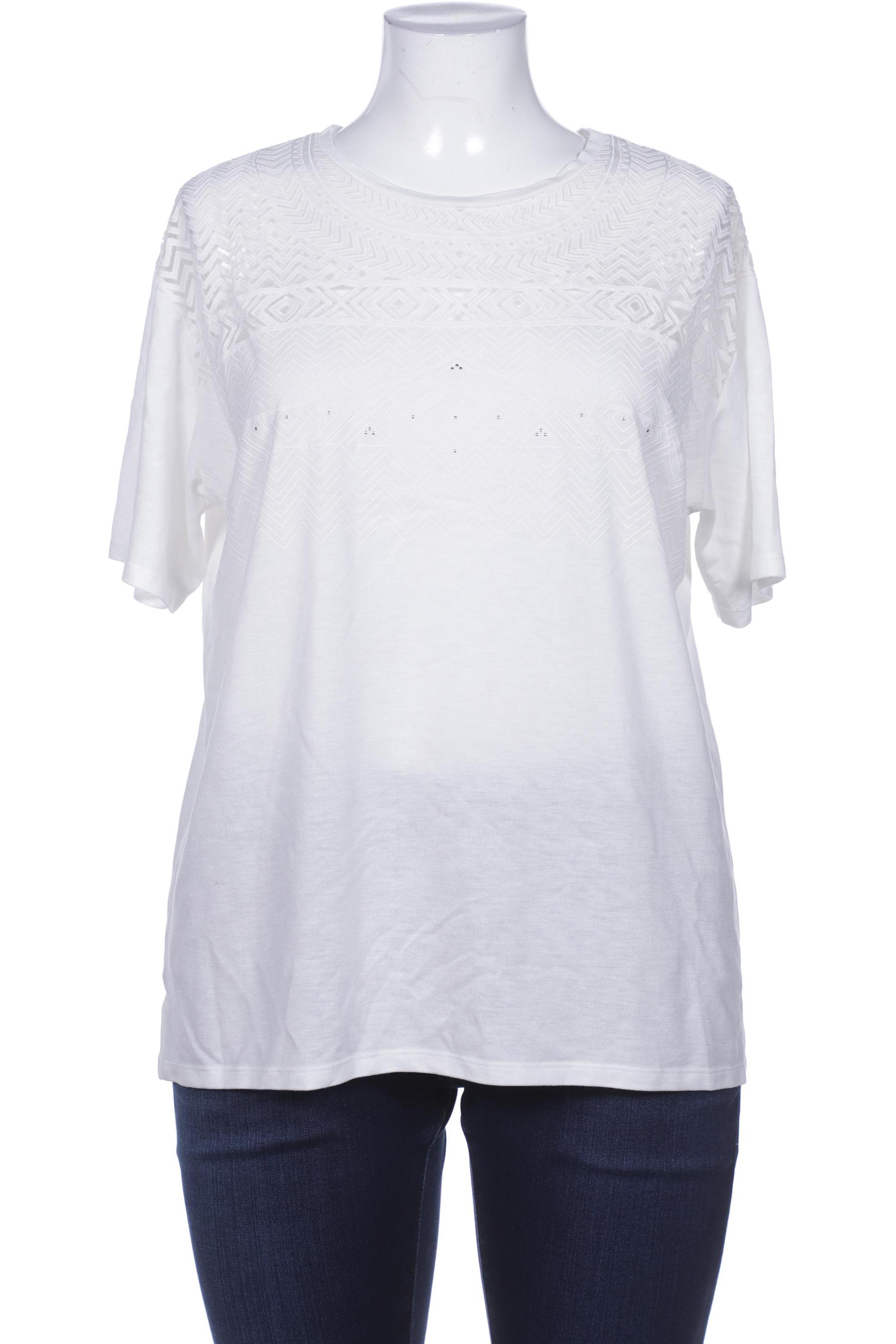 

Desigual Damen T-Shirt, weiß, Gr. 48