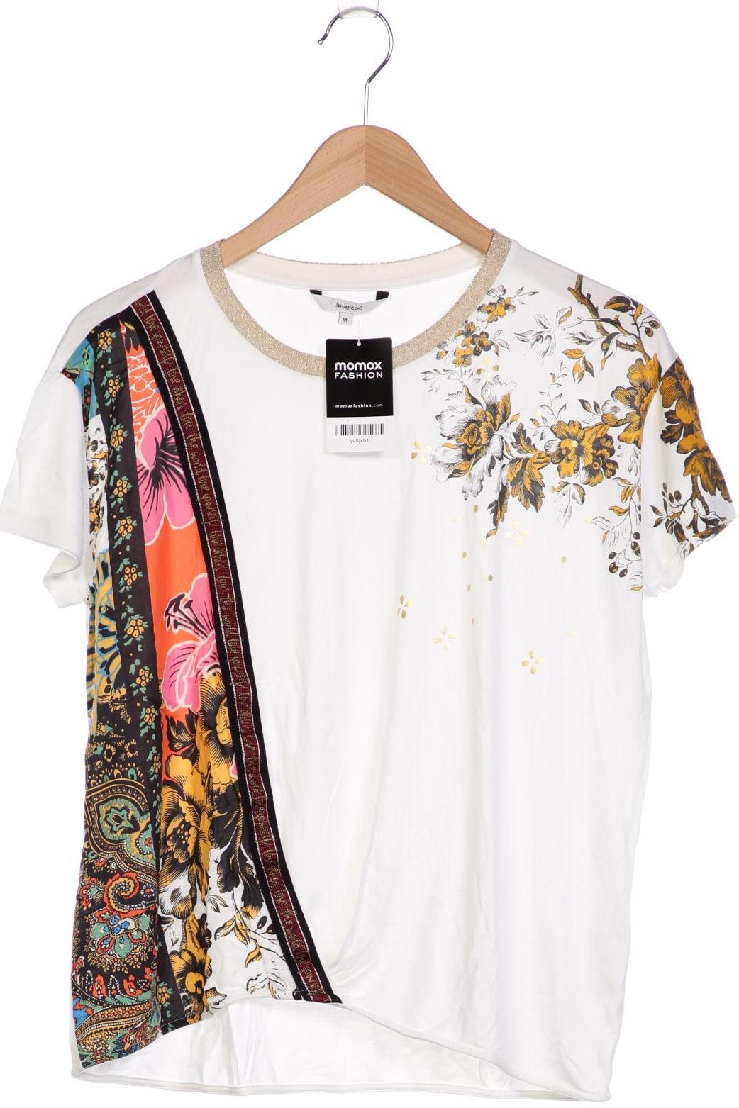 

Desigual Damen T-Shirt, weiß, Gr. 38