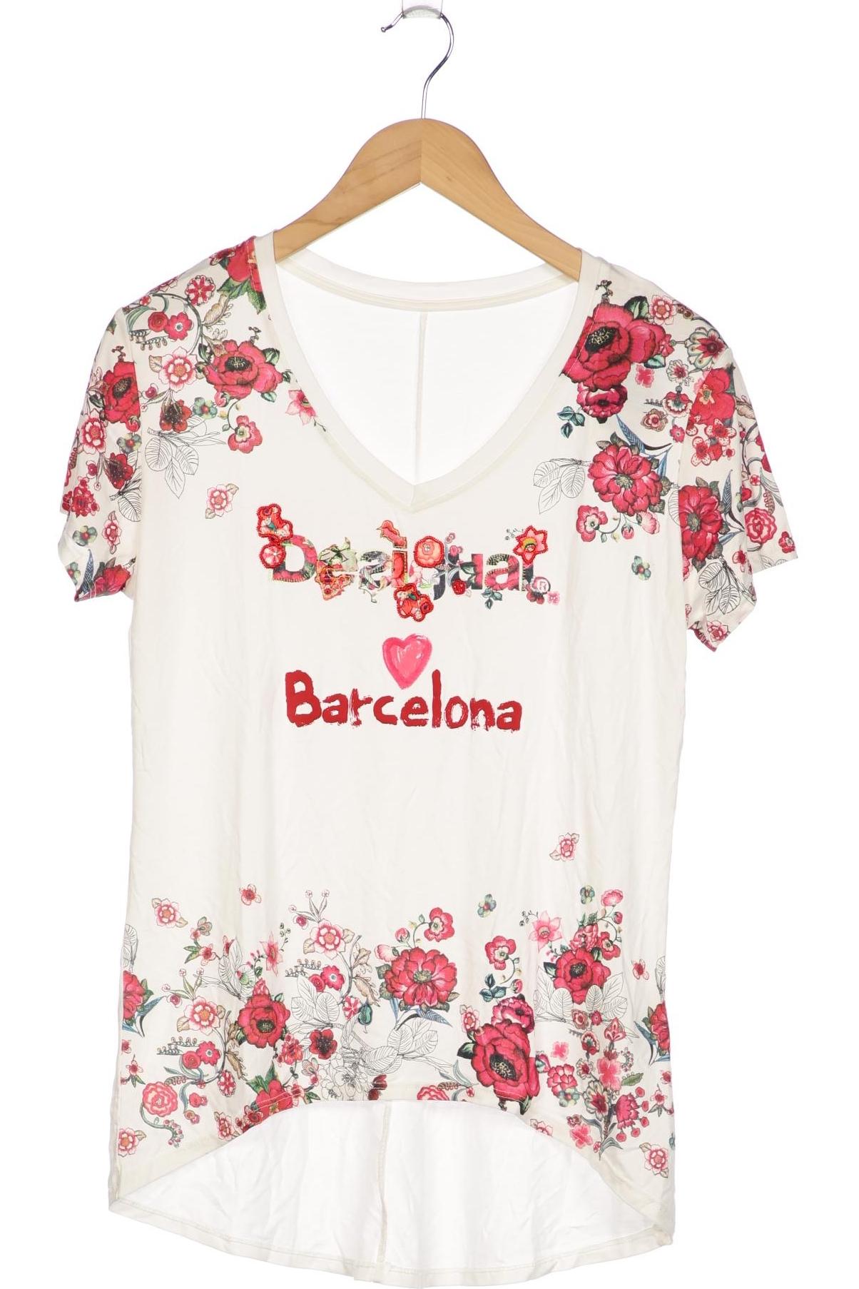 

Desigual Damen T-Shirt, weiß, Gr. 42