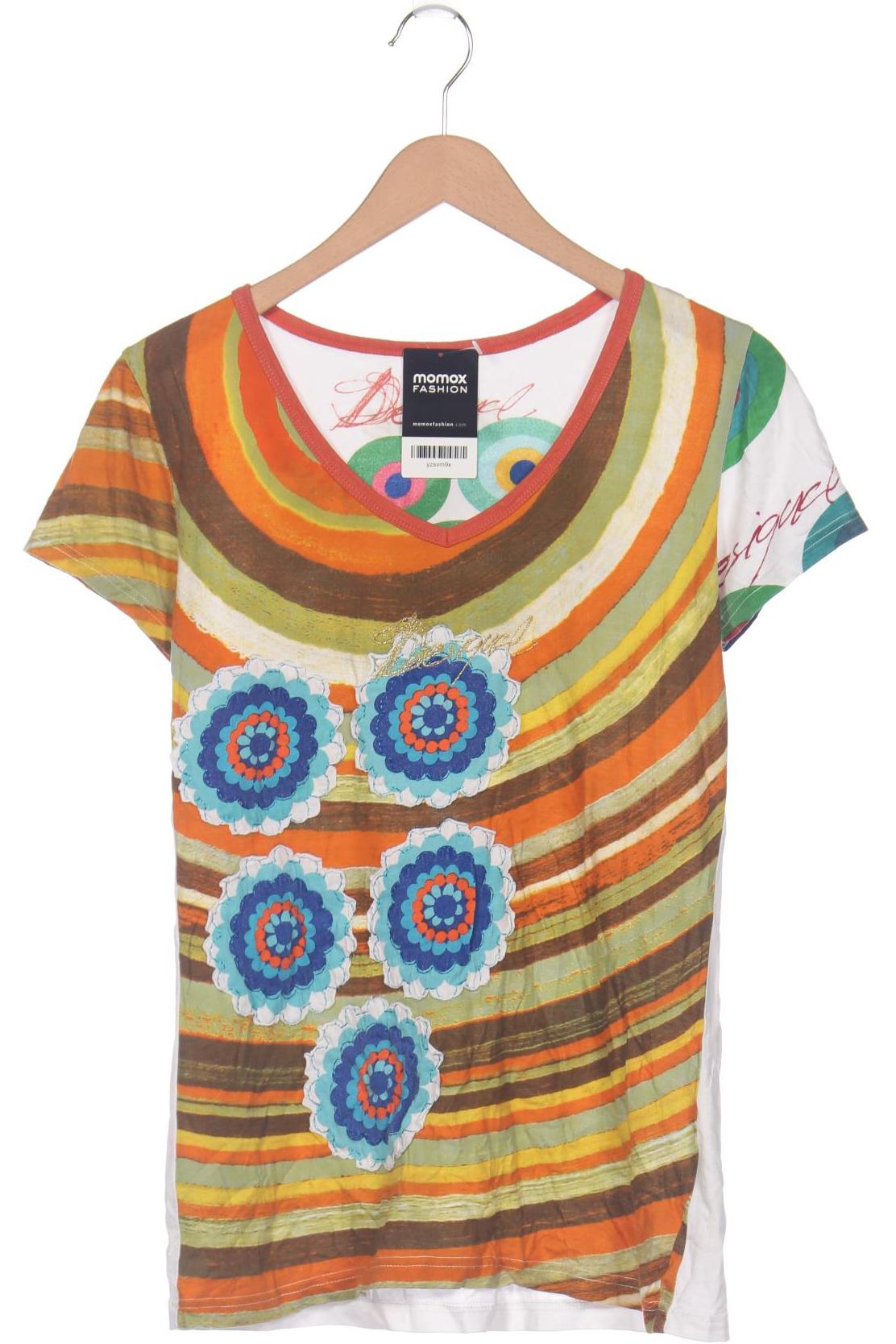 

Desigual Damen T-Shirt, orange, Gr. 44