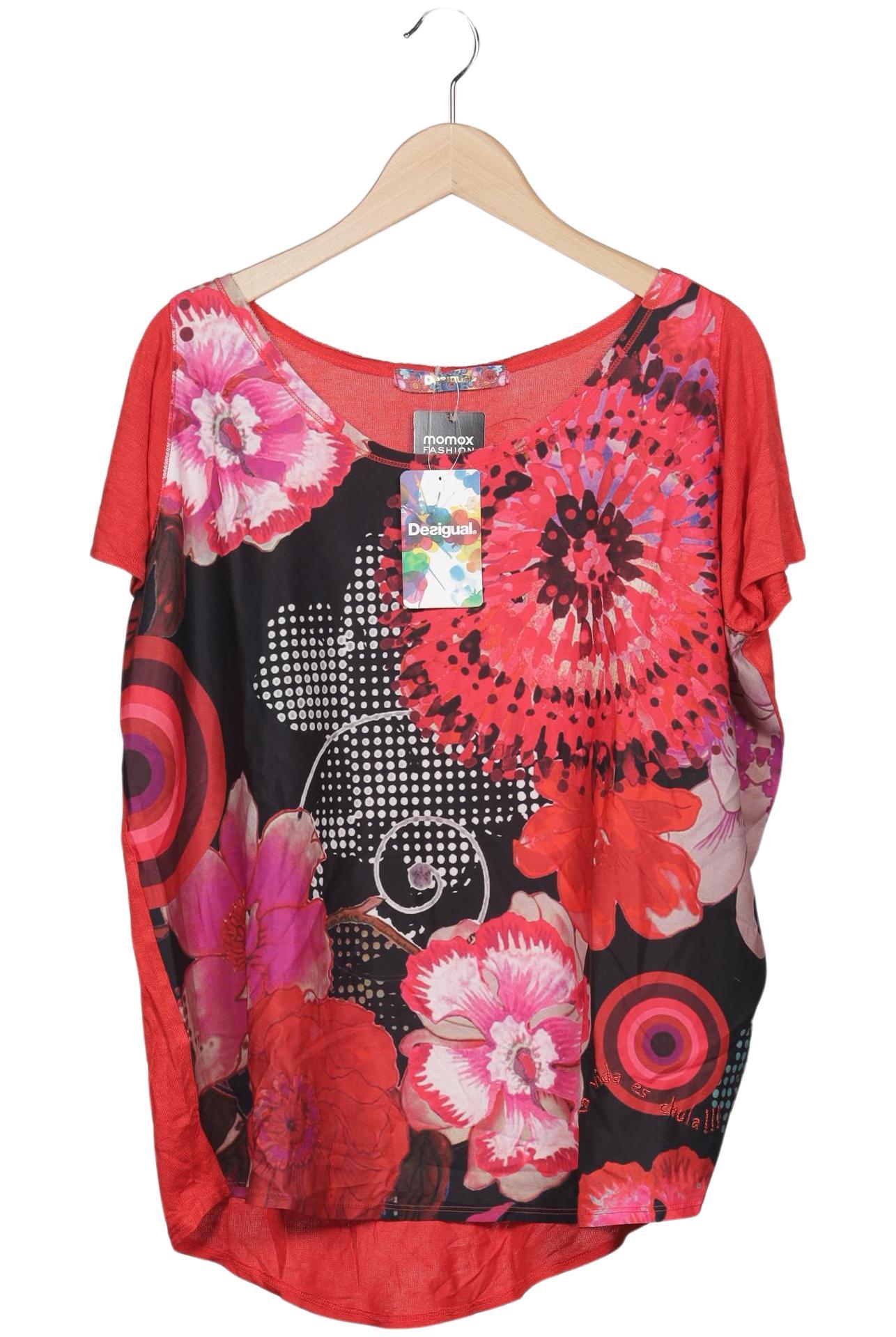 

Desigual Damen T-Shirt, rot, Gr. 38