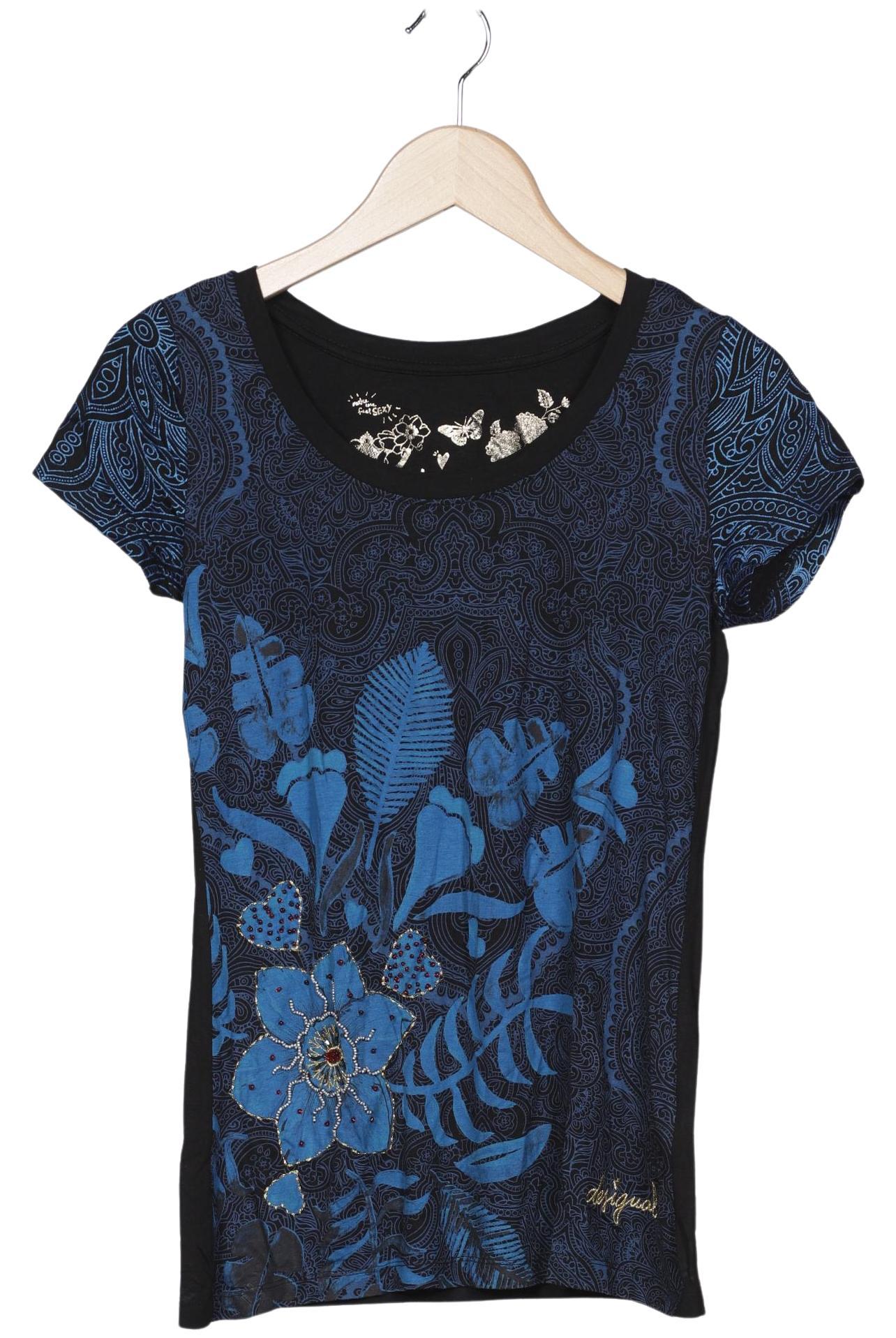 

Desigual Damen T-Shirt, mehrfarbig, Gr. 36