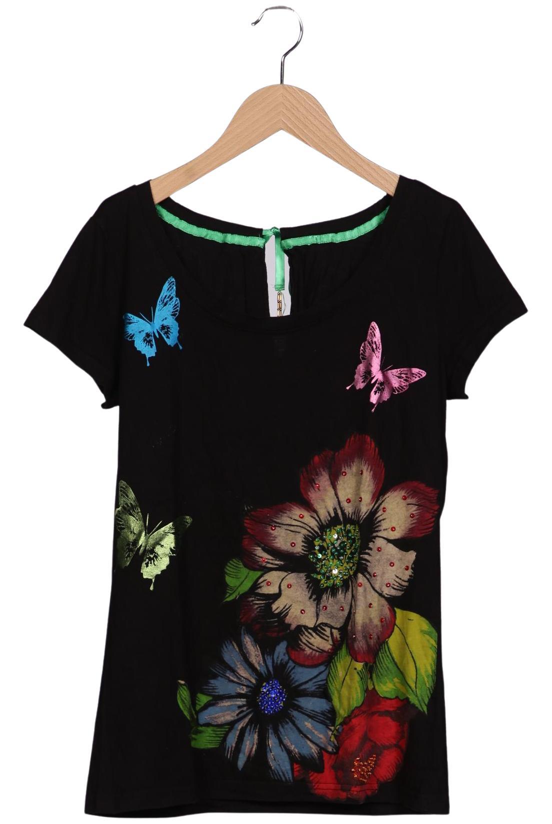 

Desigual Damen T-Shirt, schwarz, Gr. 38