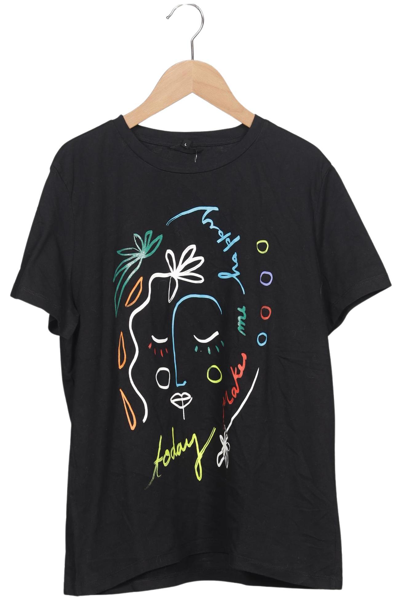 

Desigual Damen T-Shirt, schwarz, Gr. 42