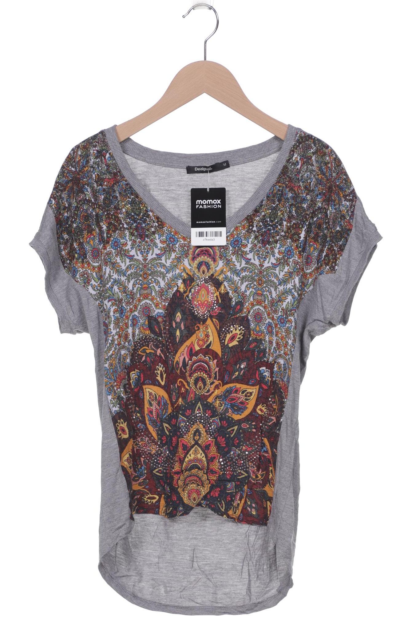 

Desigual Damen T-Shirt, grau, Gr. 38