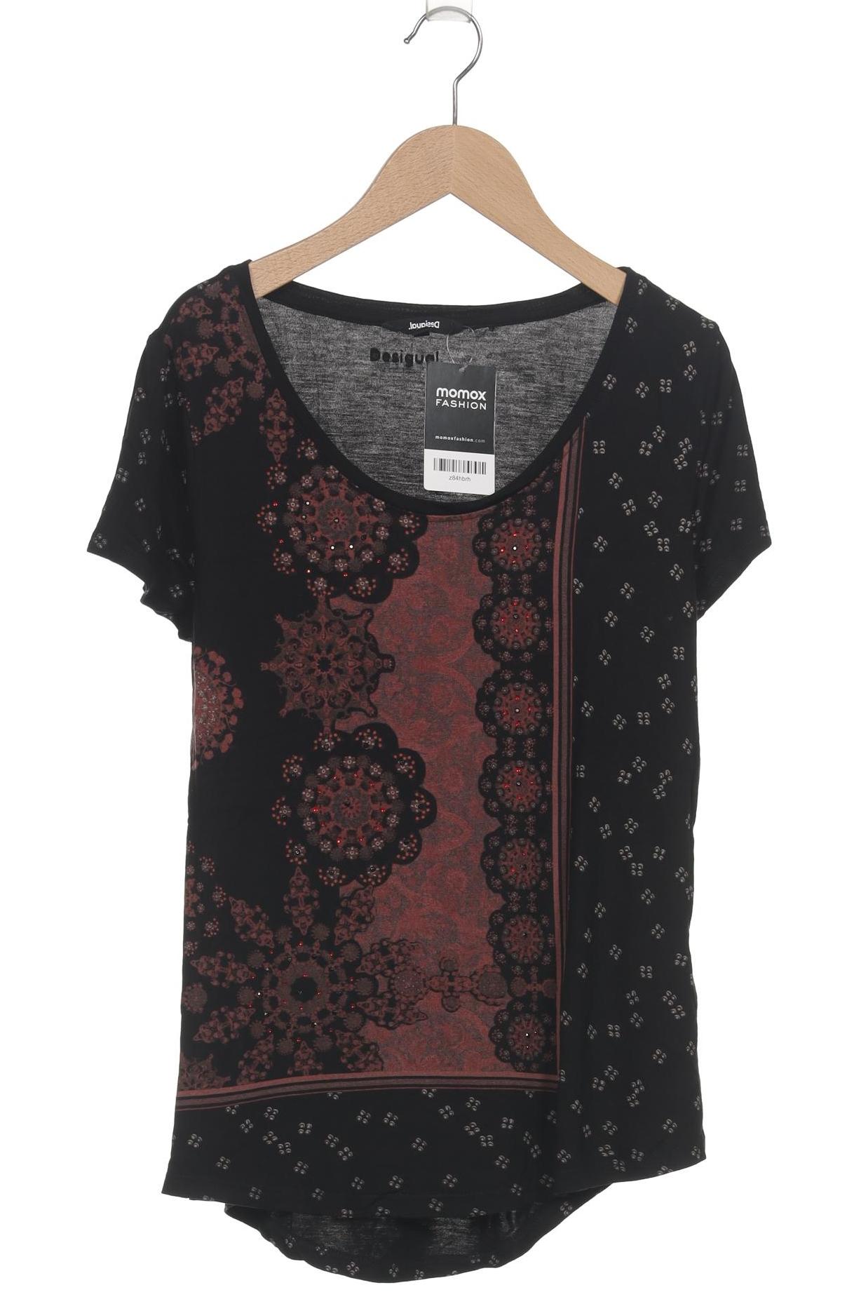 

Desigual Damen T-Shirt, schwarz, Gr. 36