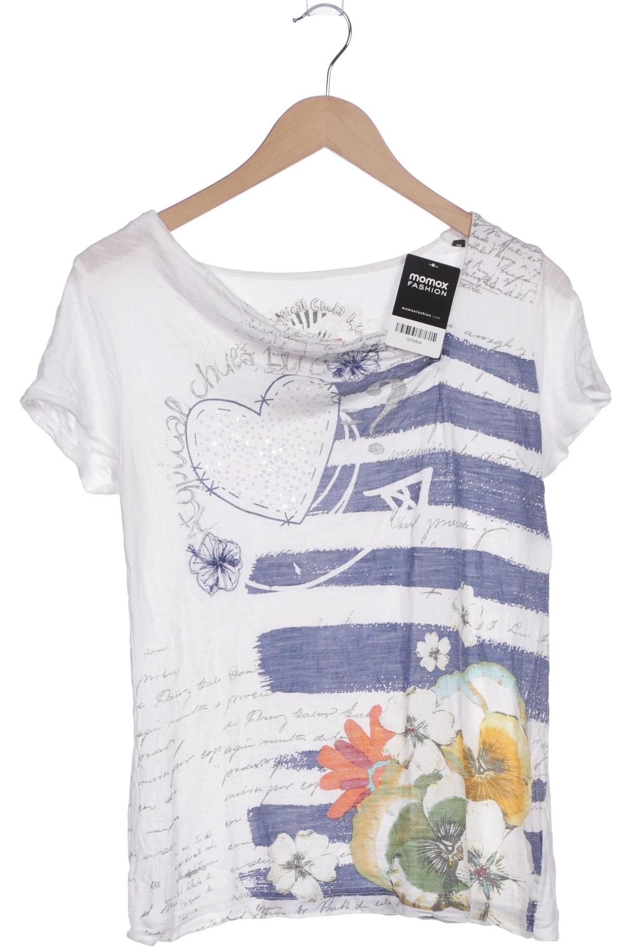 

Desigual Damen T-Shirt, weiß, Gr. 44