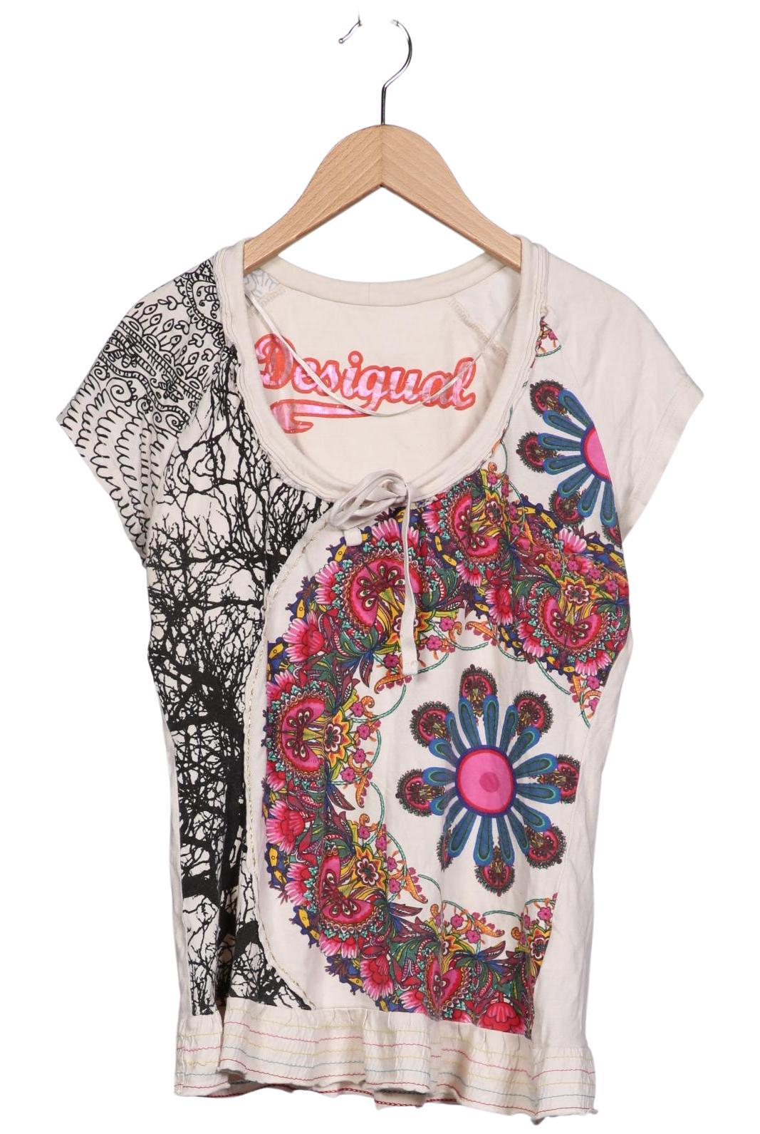 

Desigual Damen T-Shirt, beige, Gr. 38