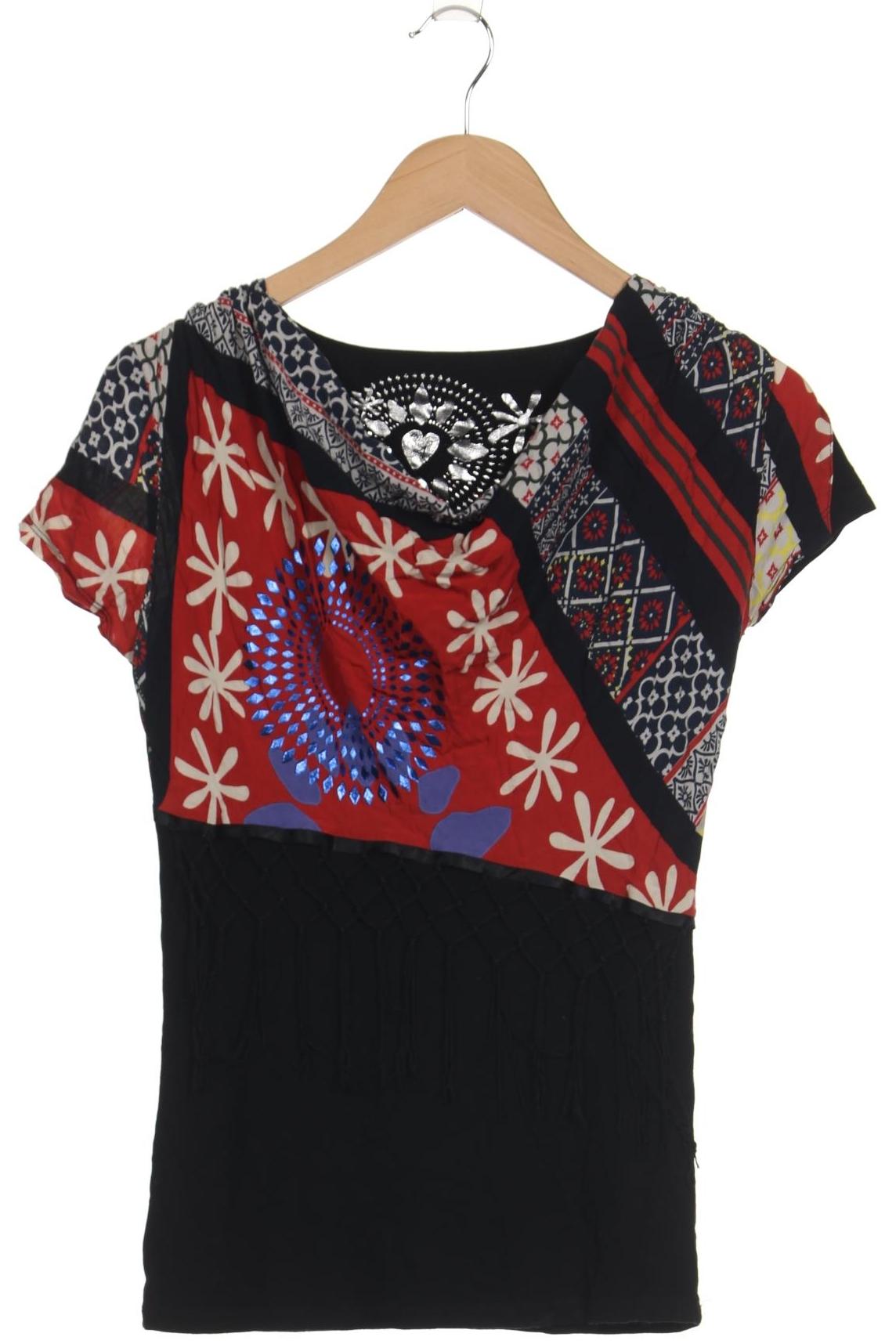

Desigual Damen T-Shirt, schwarz, Gr. 36