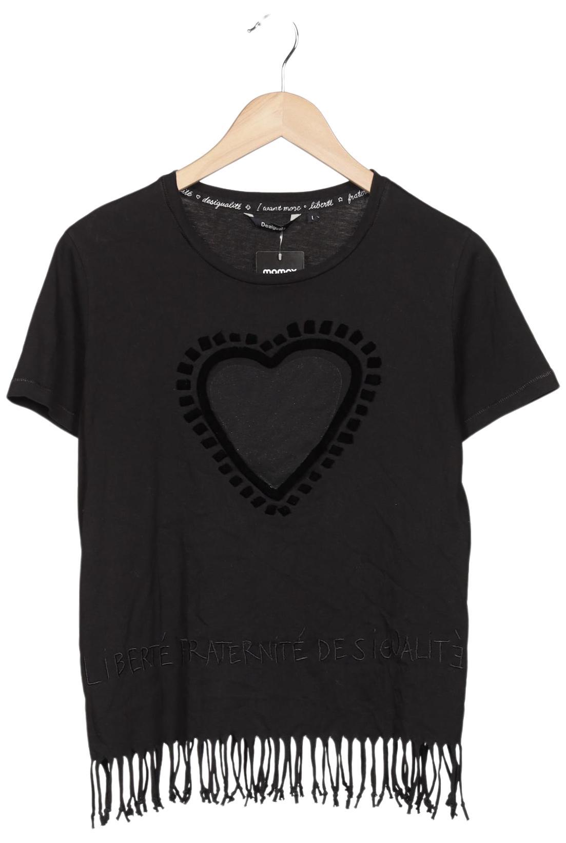 

Desigual Damen T-Shirt, schwarz, Gr. 42